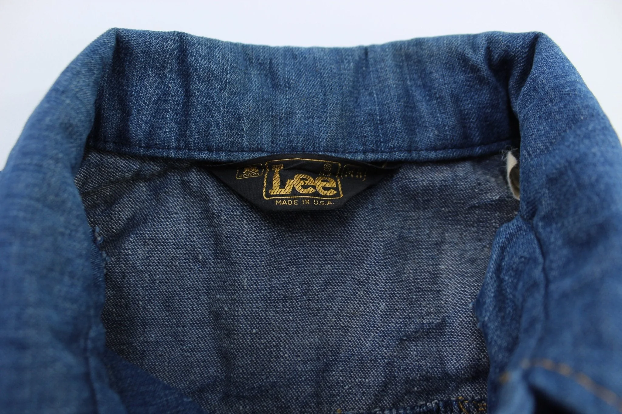 Women's 60's Lee Denim Chore Jacket - Image 3