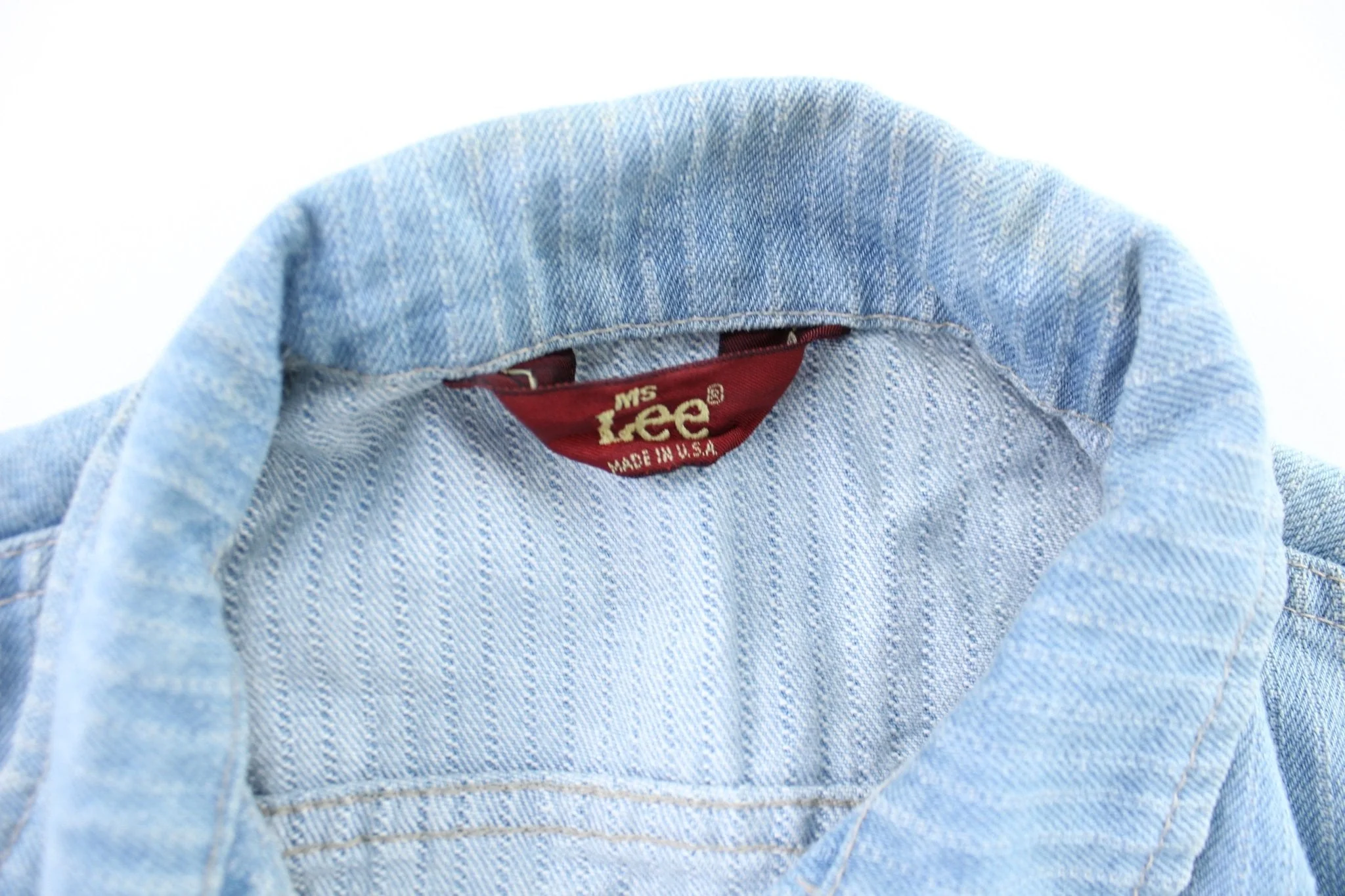 Women's 70's Lee Riders Denim Vest - Image 3