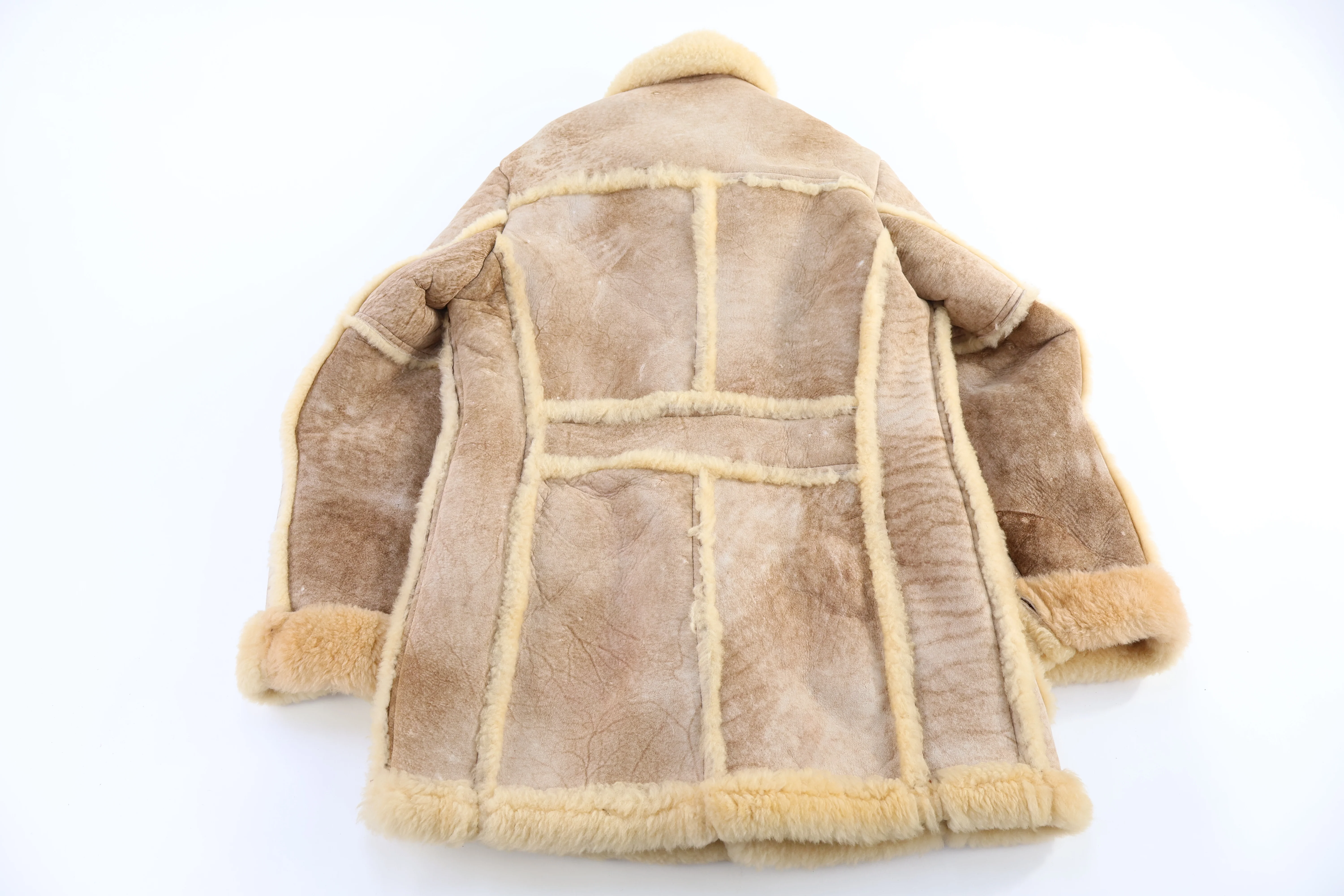 Women's 70's Schott Bros Leather Tan Coat - Image 2
