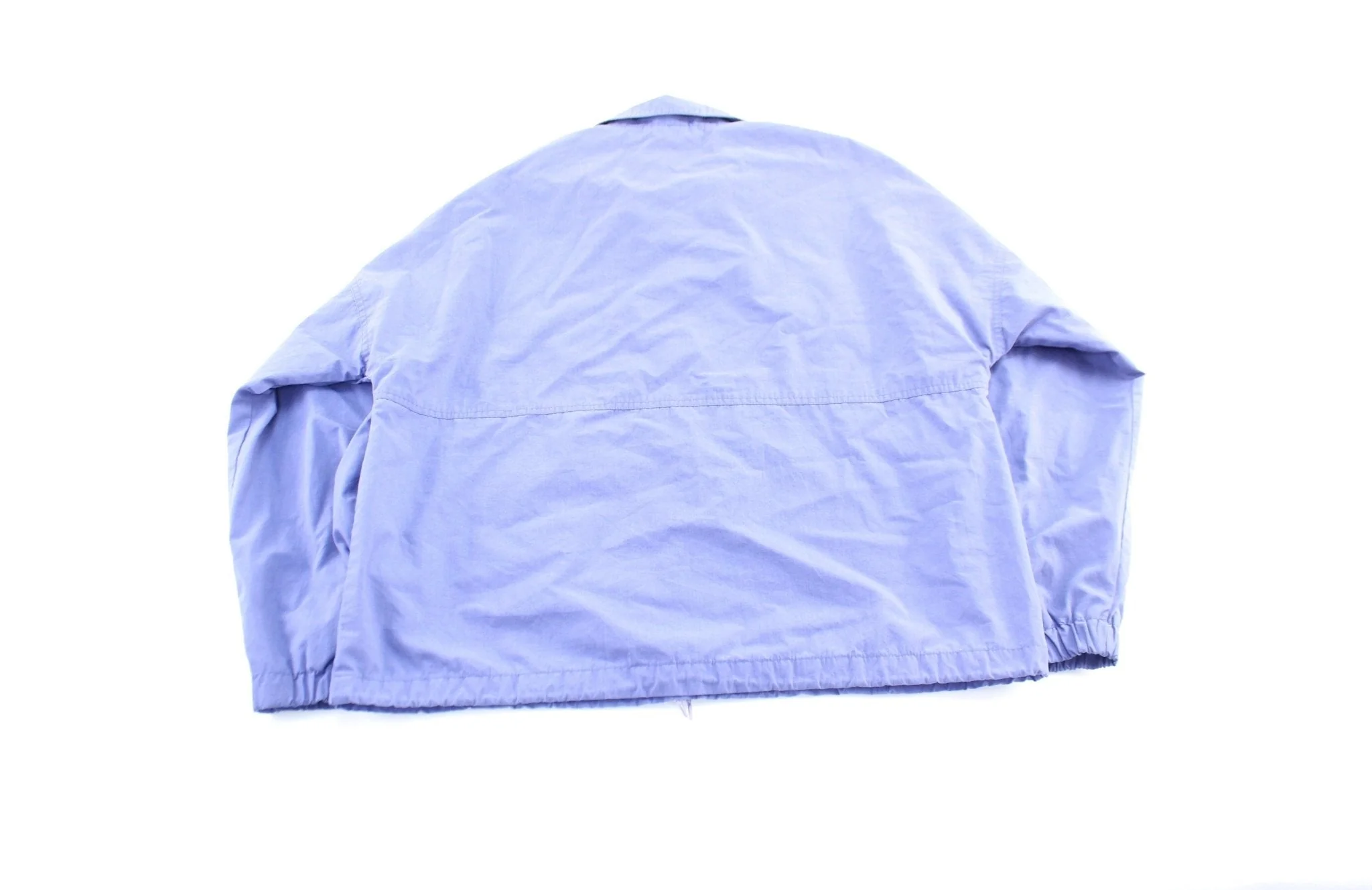 Women's 90's Adidas Logo Purple Pullover Jacket - Image 2
