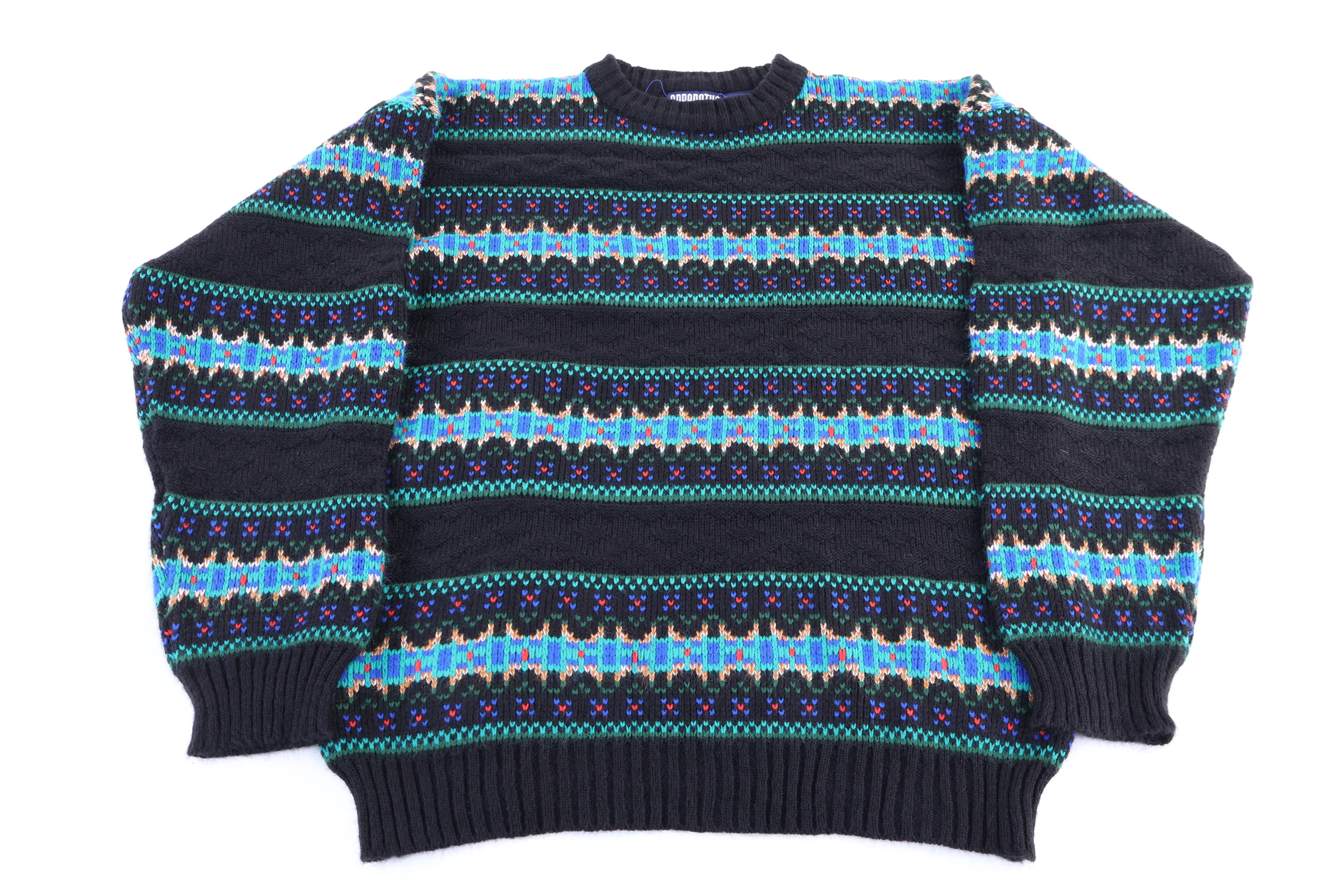 Women's 90's Apparatus Multipatterned Knit Sweater - Image 2
