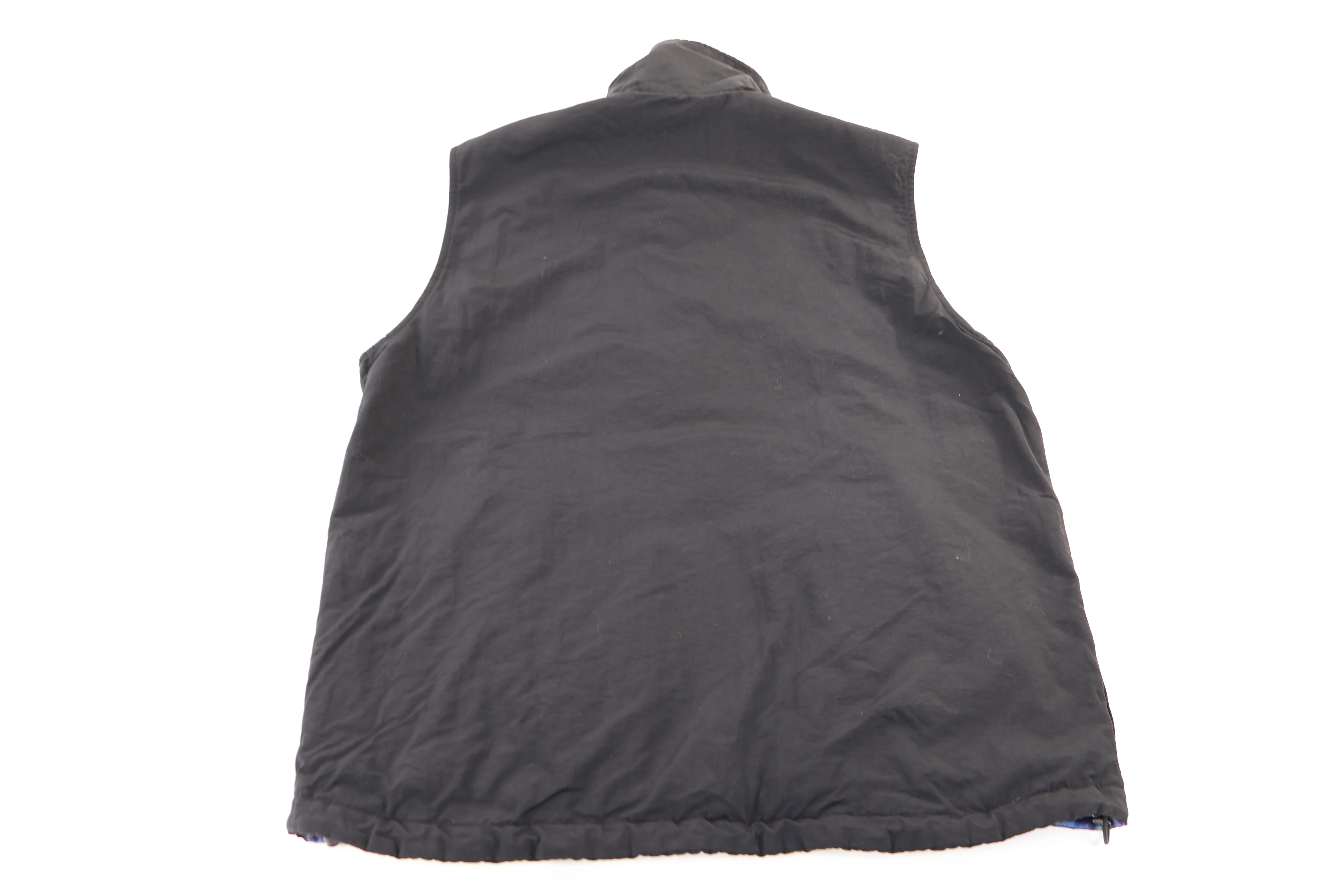 Women's 90's Columbia Multipatterned Reversible Full Zip Vest - Image 4