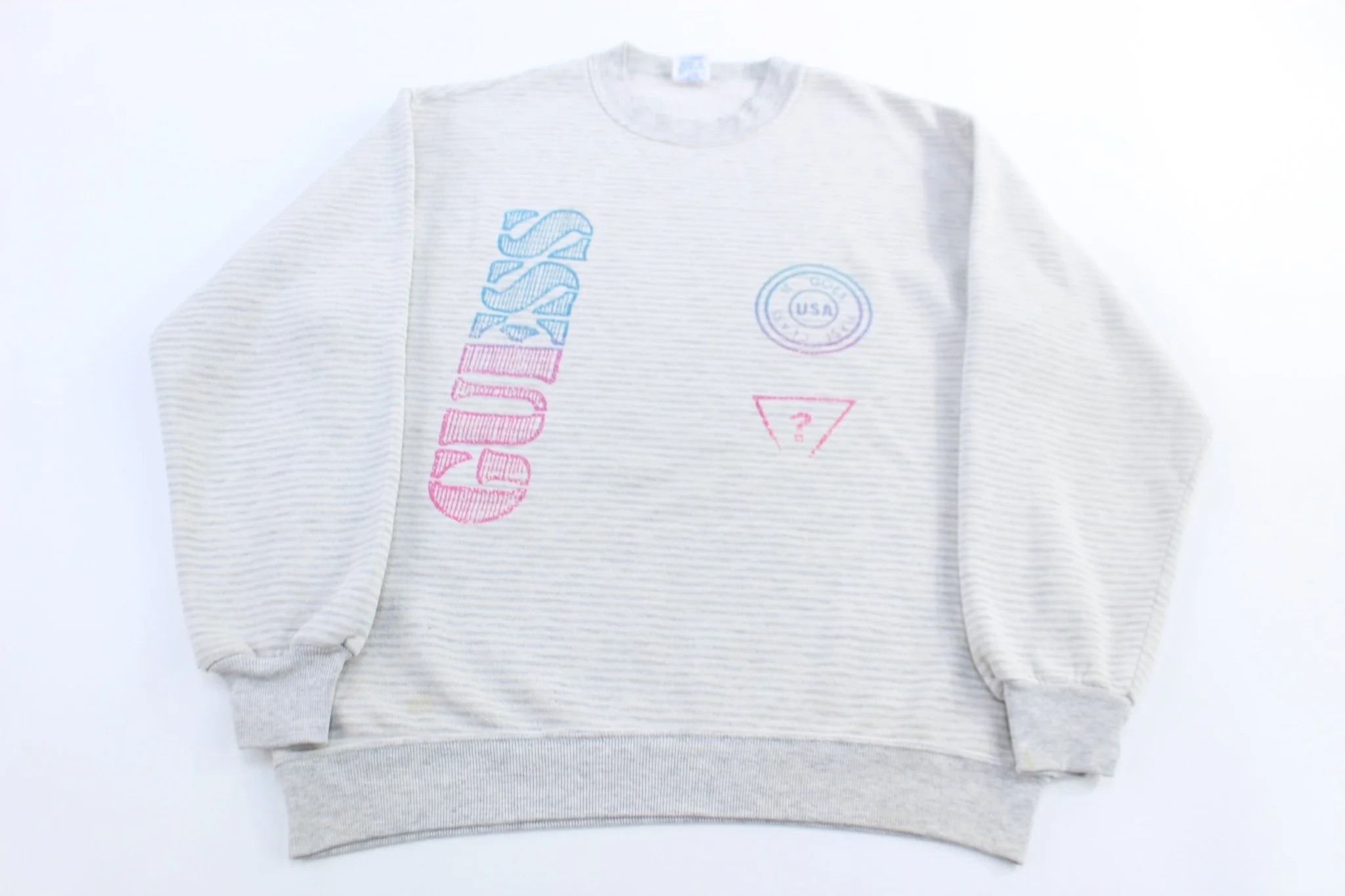 Women's 90's Guess It Goes First Class Sweatshirt