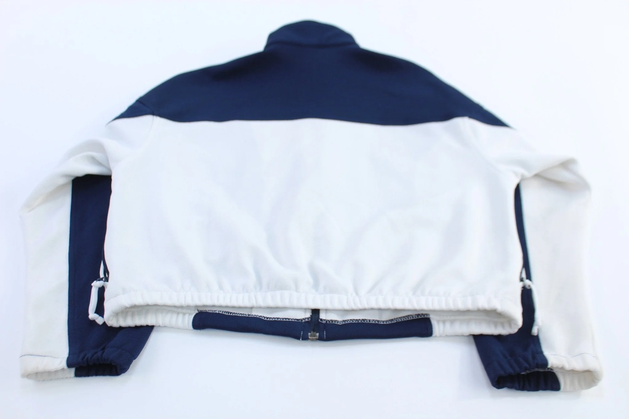 Women's 90's Nike Embroidered Logo Blue & White Zip Up Jacket - Image 2