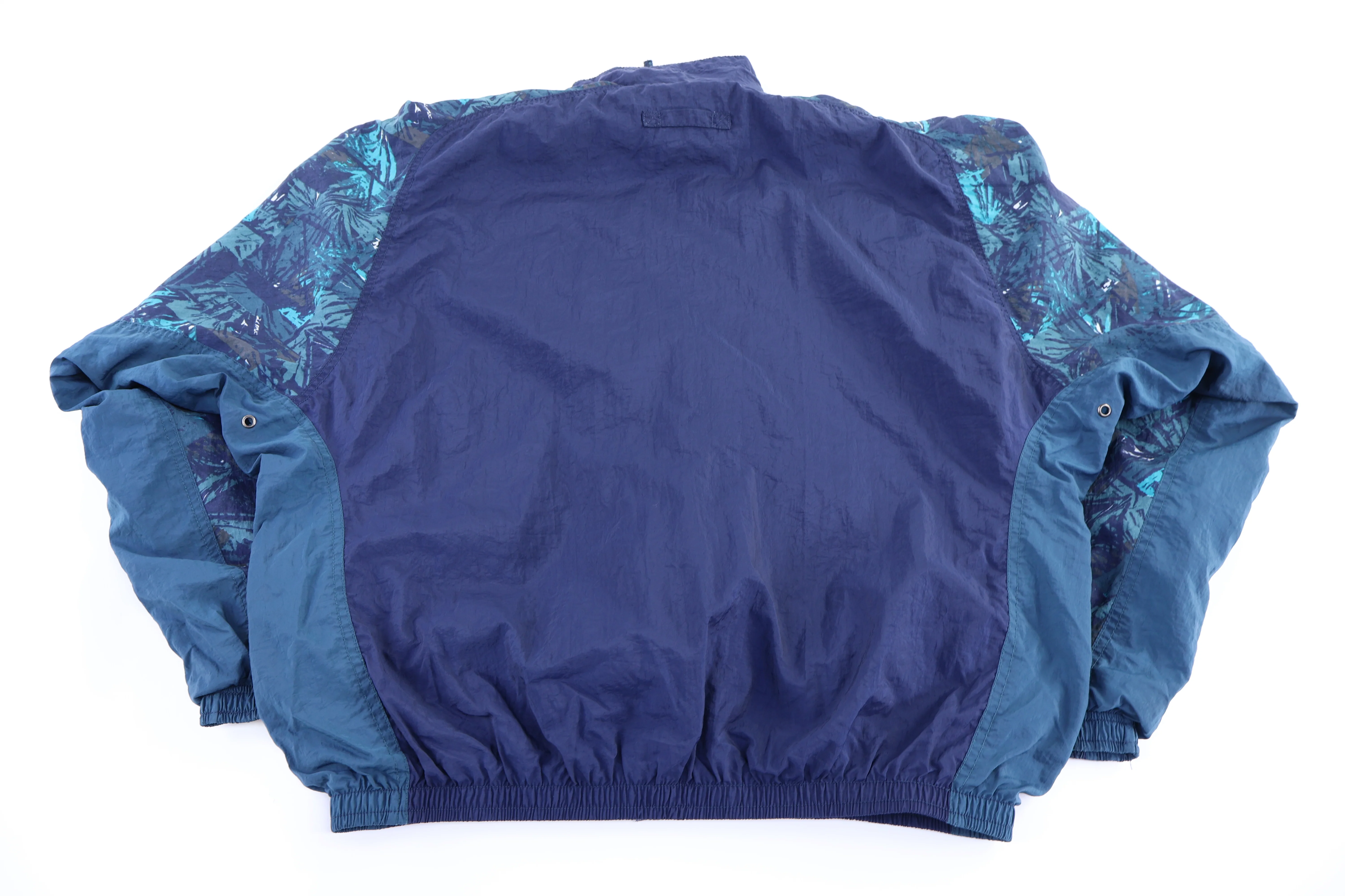 Women's 90's Nike Embroidered Logo Full Zip Windbreaker - Image 2
