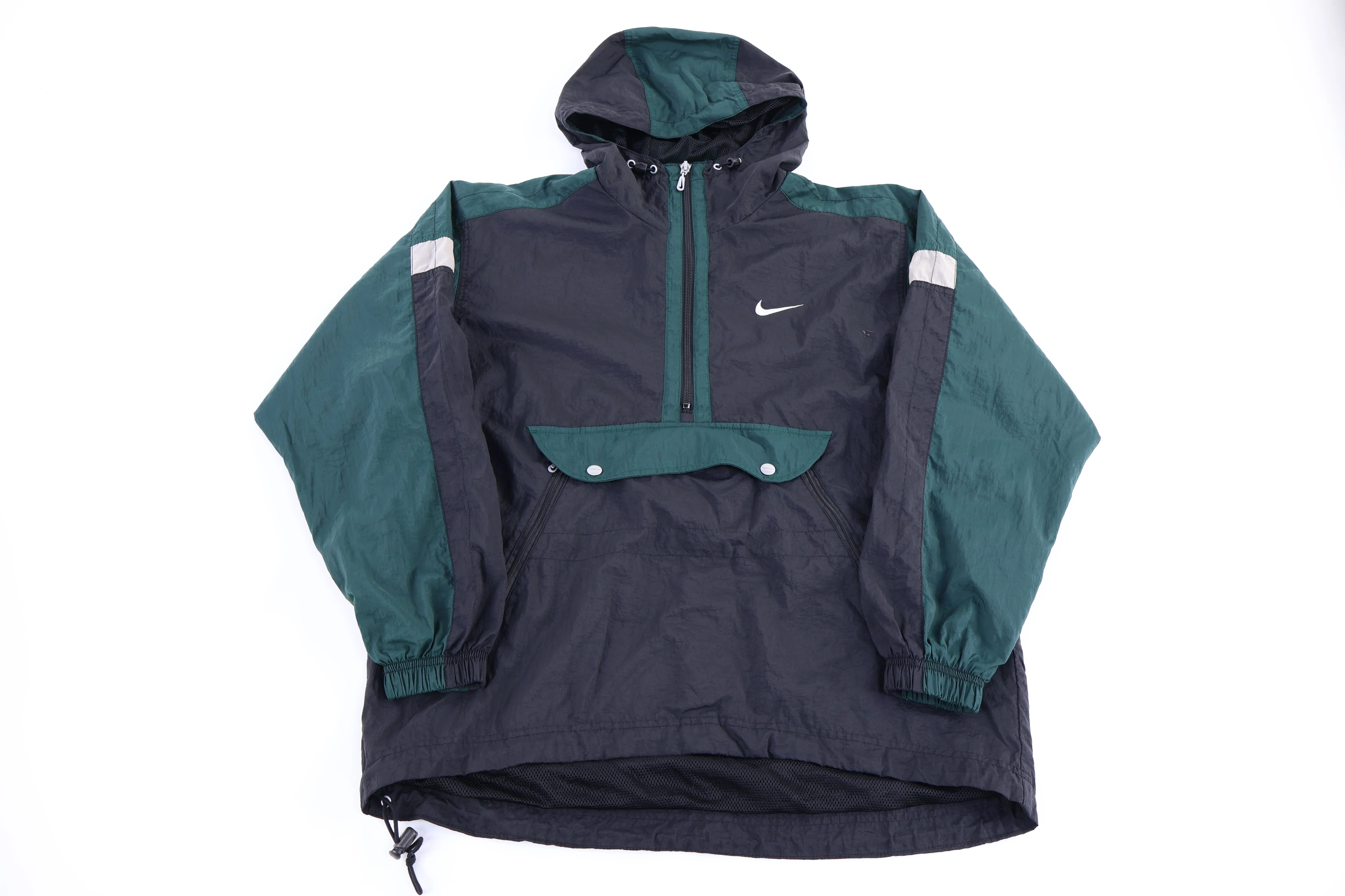 Women's 90's Nike Embroidered Logo Half Zip Pullover Windbreaker