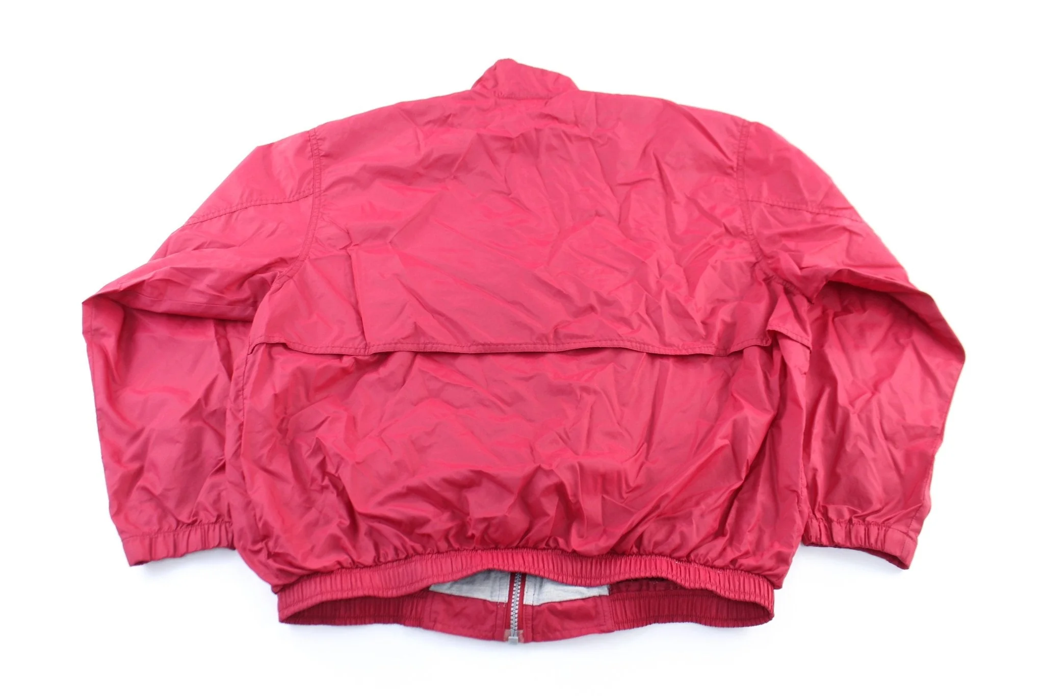 Women's 90's Nike Embroidered Logo Maroon Zip Up Jacket - Image 2