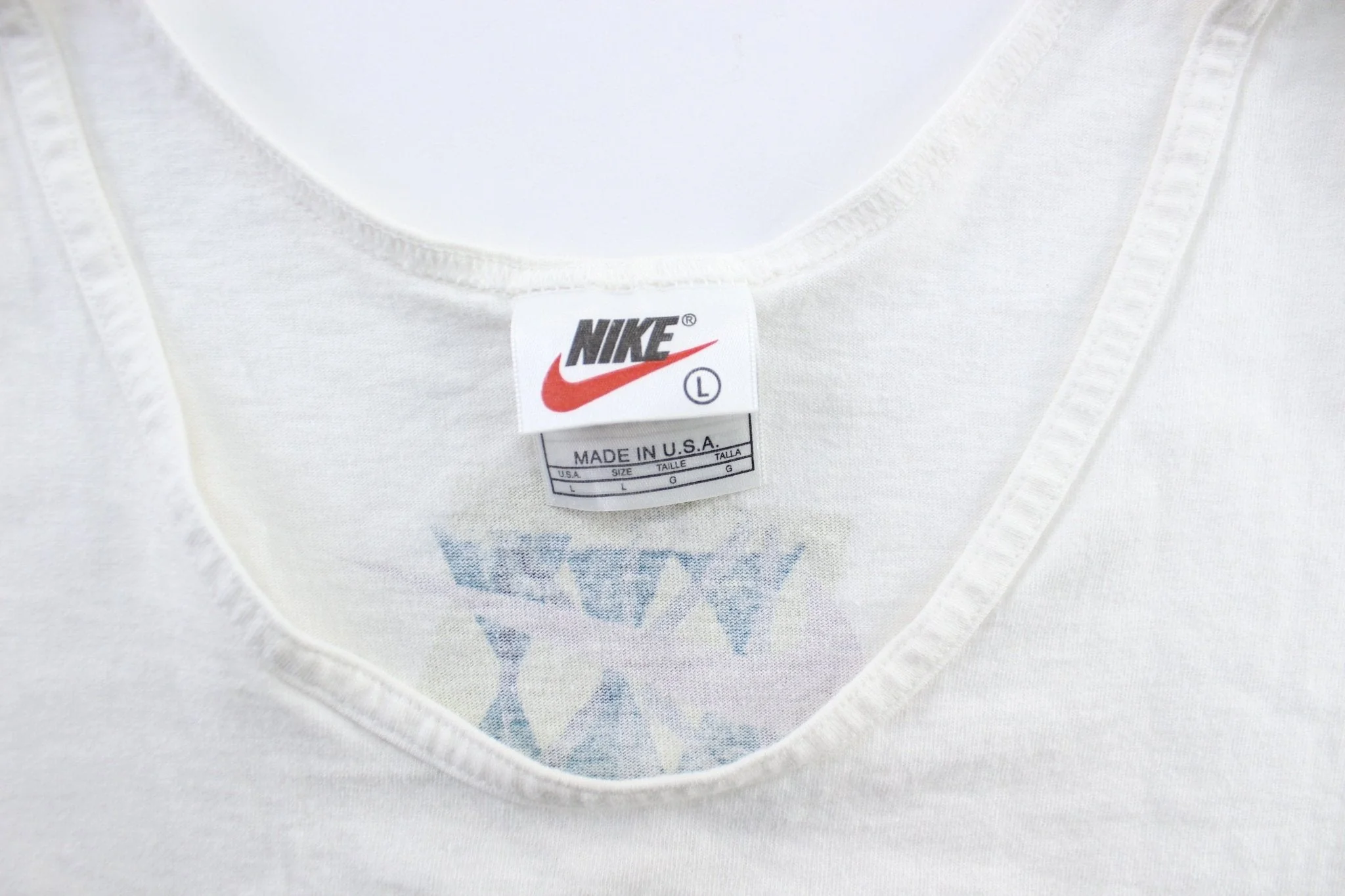 Women's 90's Nike Logo Tank Top - Image 3