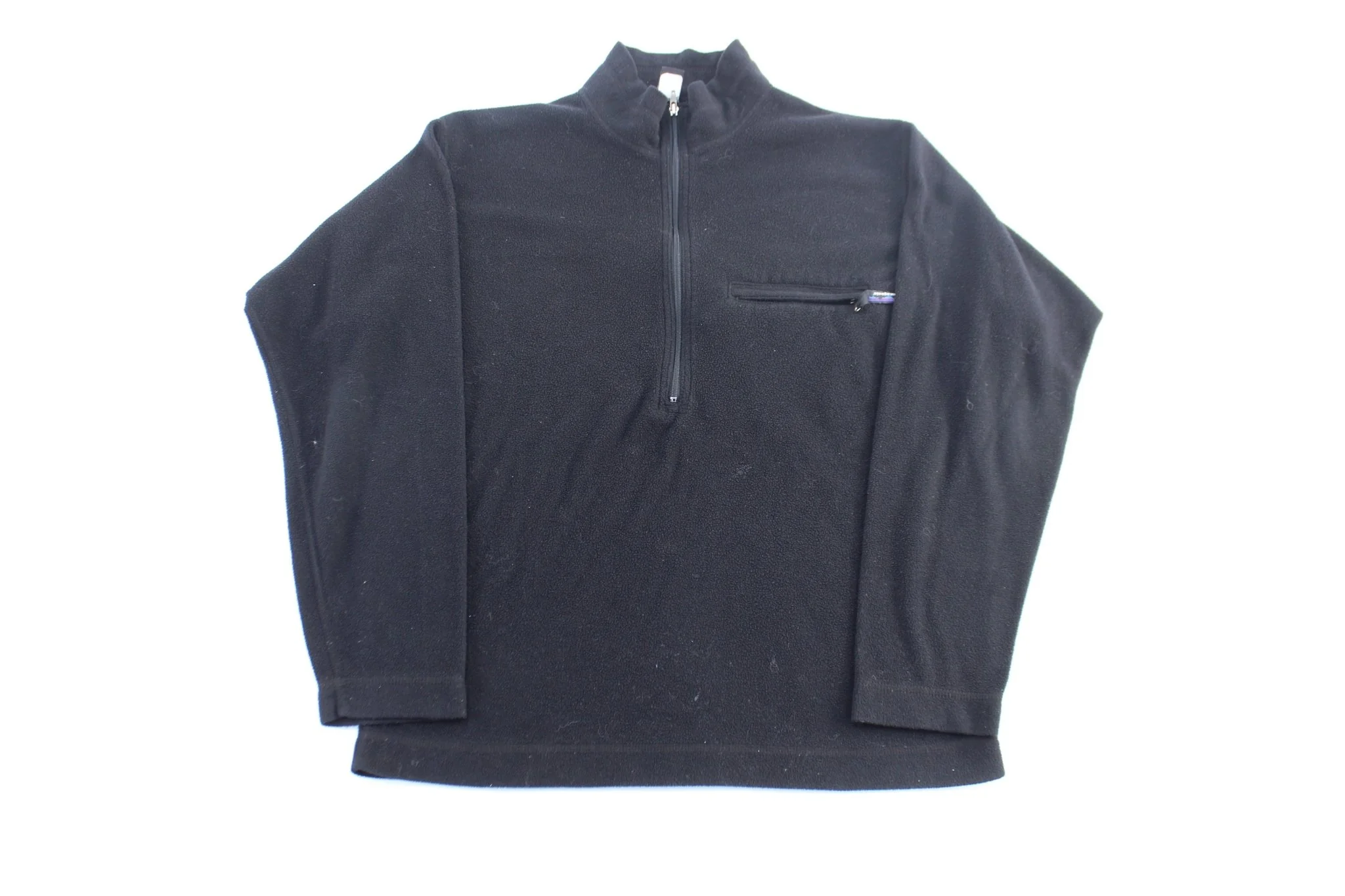 Women's 90's Patagonia Black Fleece Pullover Jacket