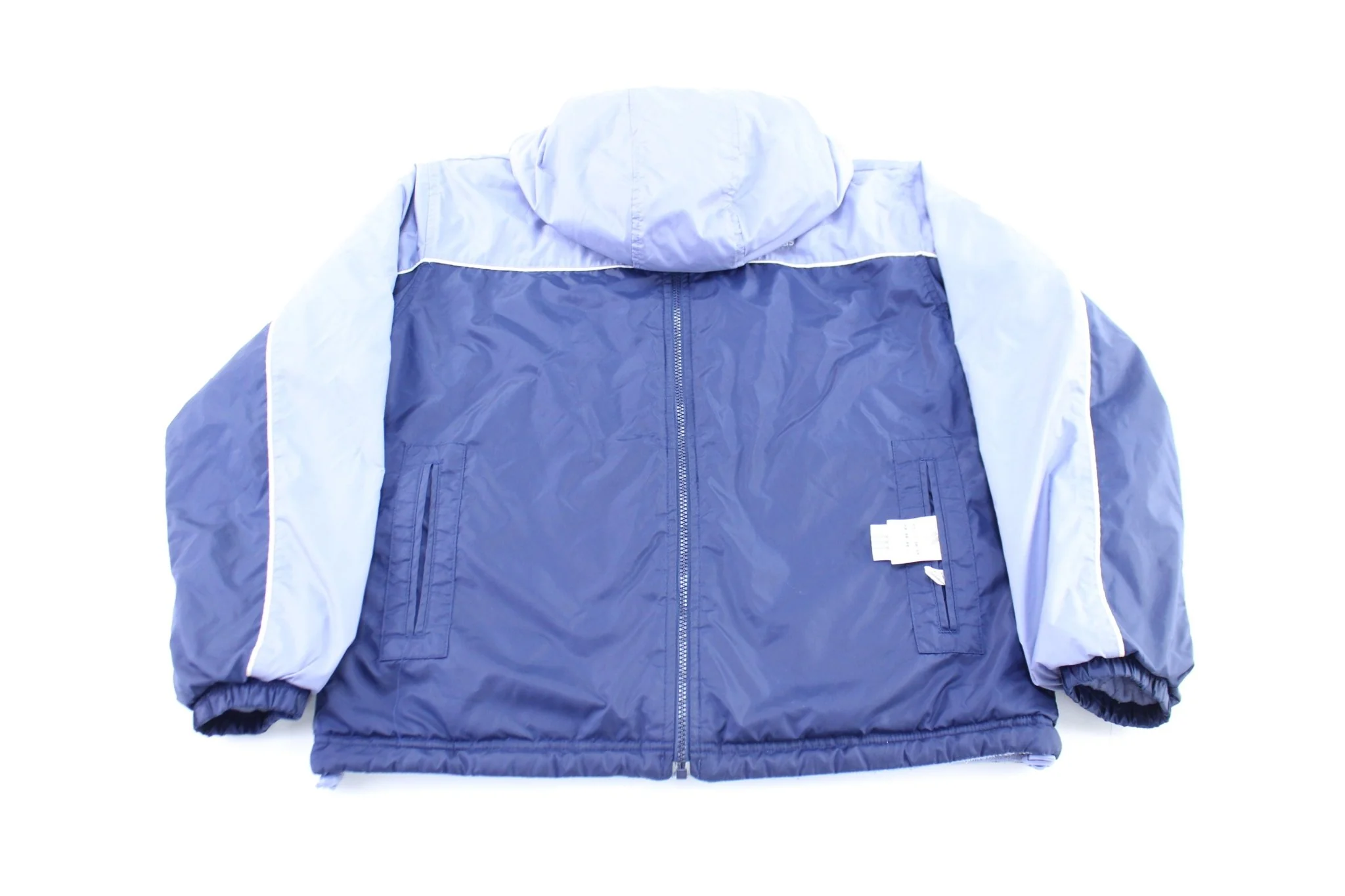 Women's Adidas Embroidered Logo Light Purple Reversible Zip Up Jacket - Image 3