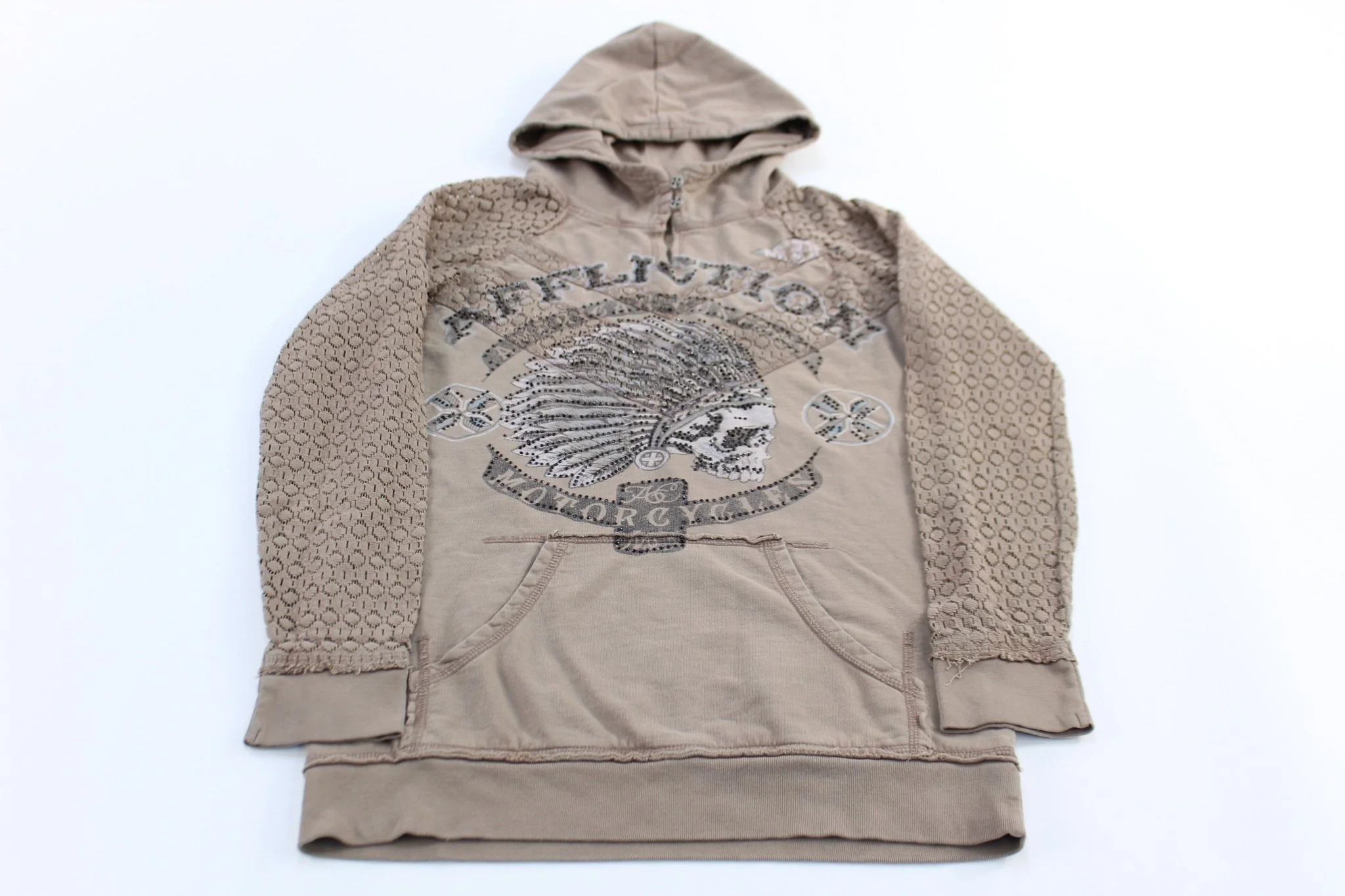 Women's Affliction Motorcycles American Customs Hoodie