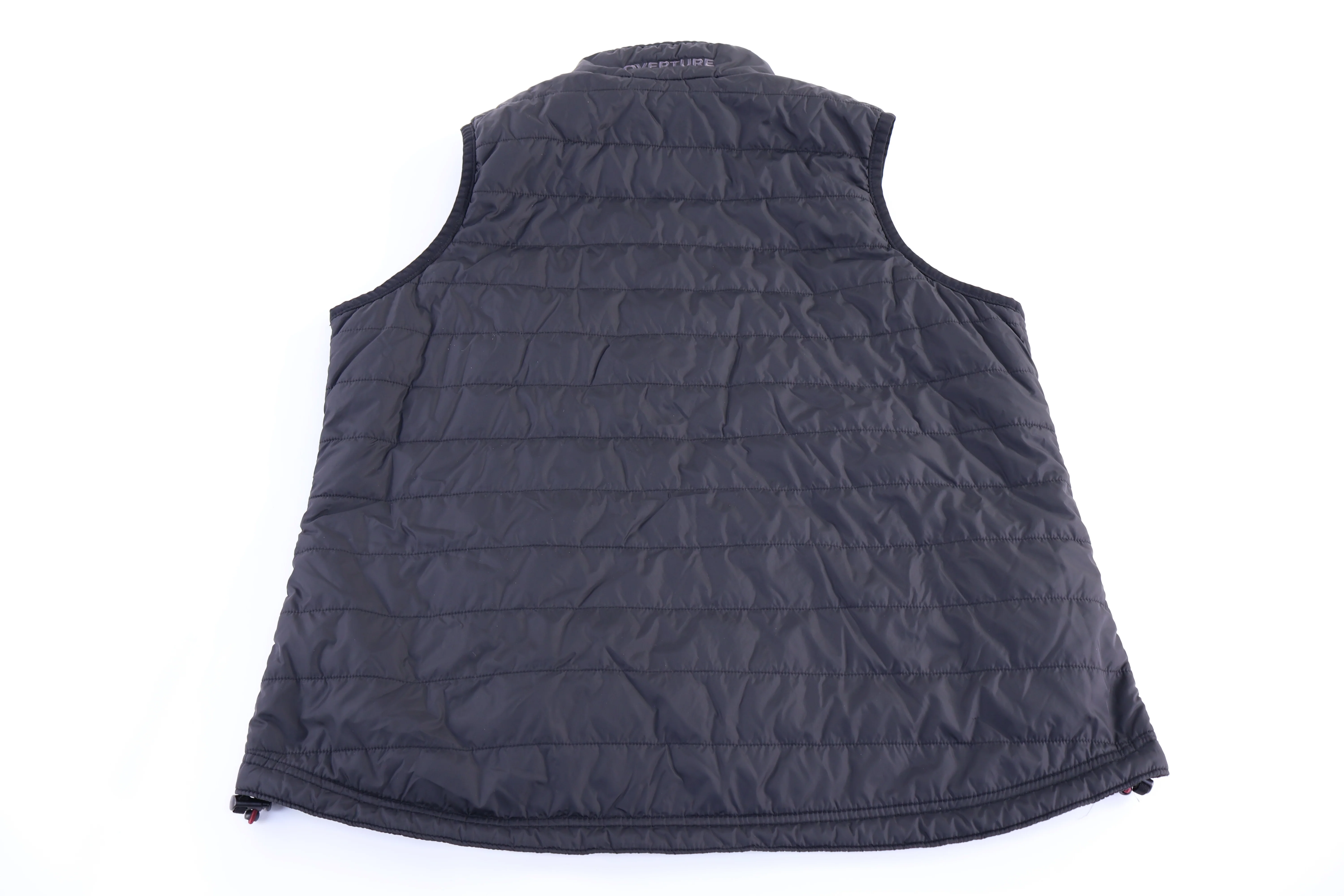 Women's Carhartt Logo Patch Black Full Zip Vest - Image 3