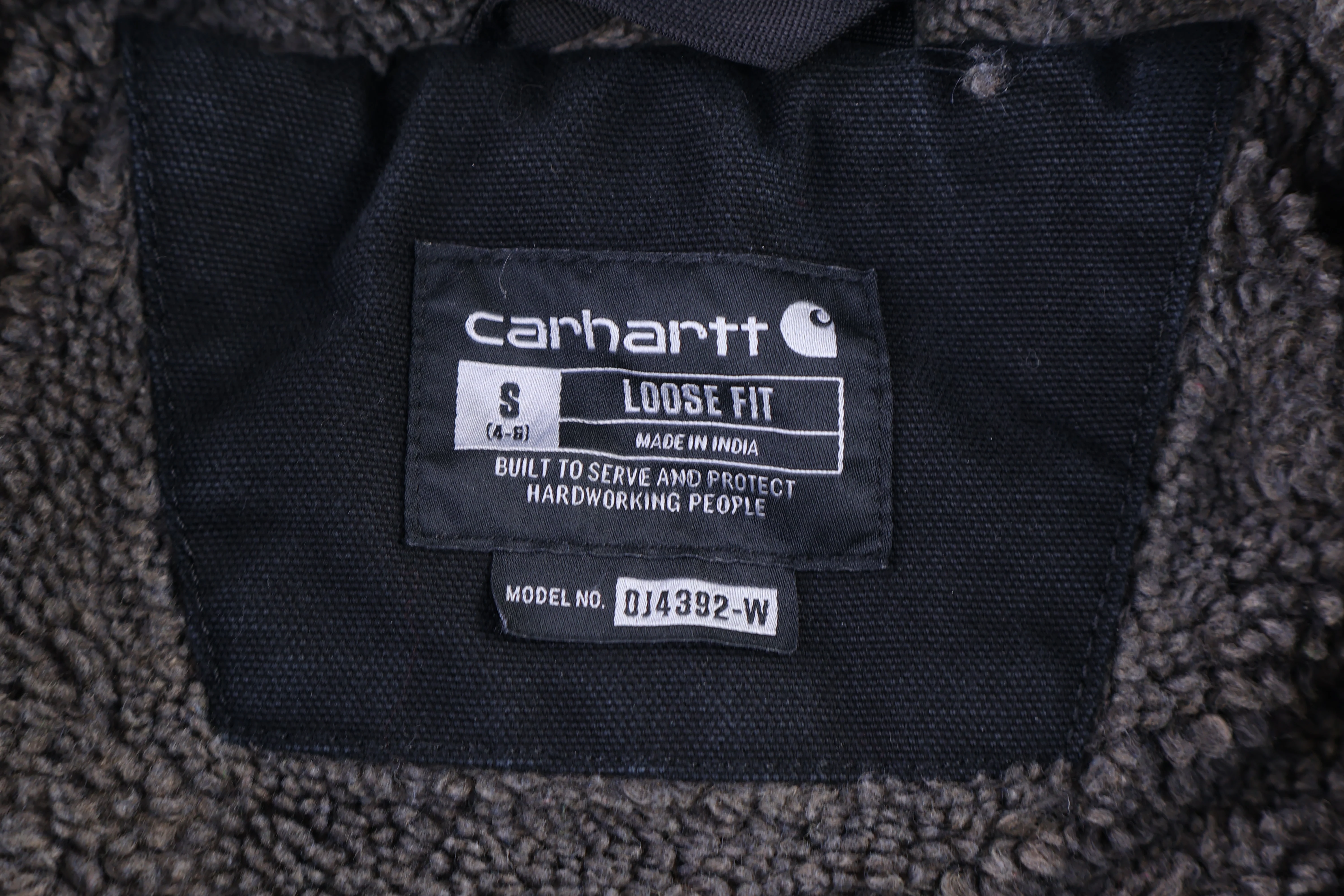 Women's Carhartt Logo Patch Full Zip Jacket - Image 3