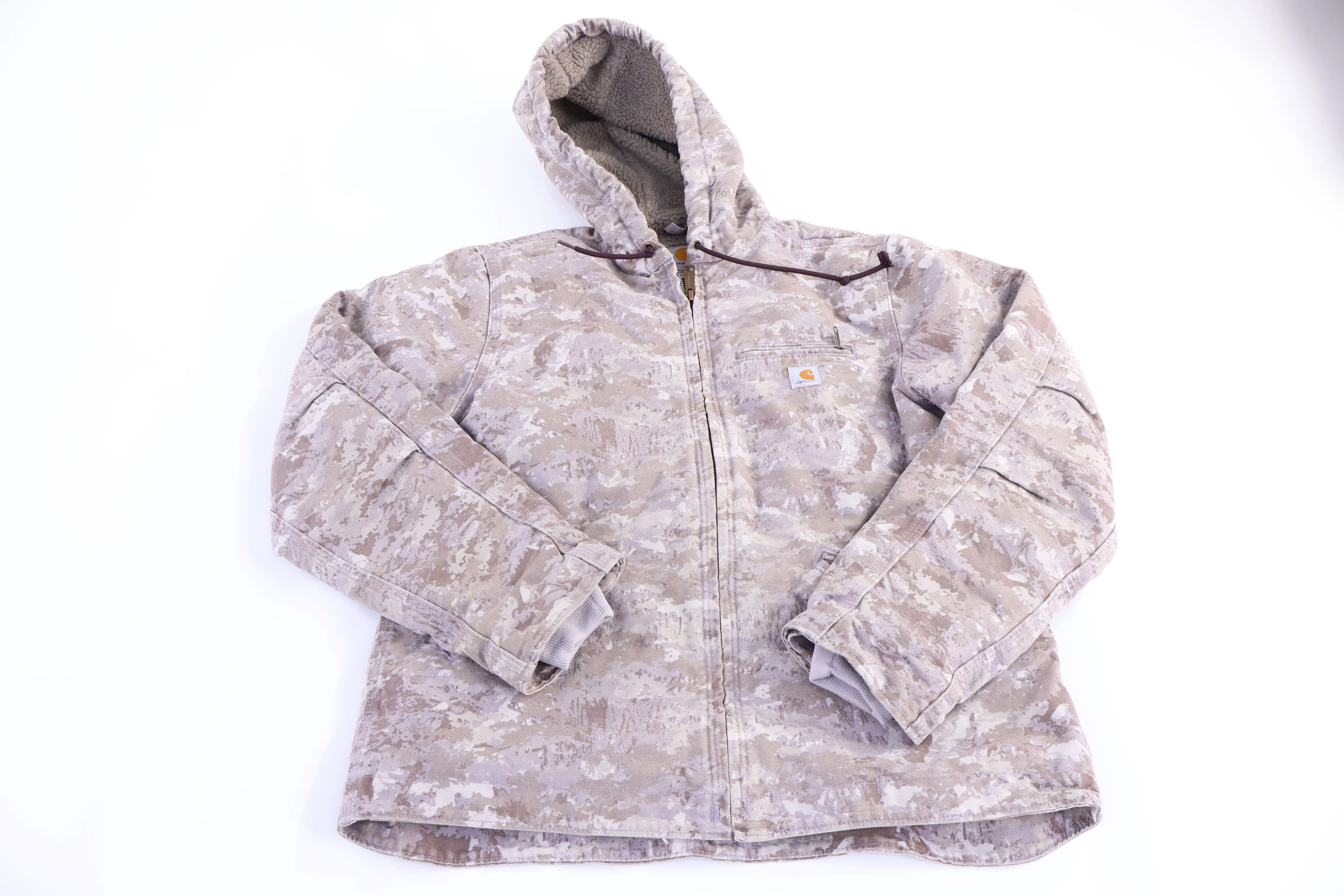 Women's Carhartt Logo Patch Full Zip Jacket