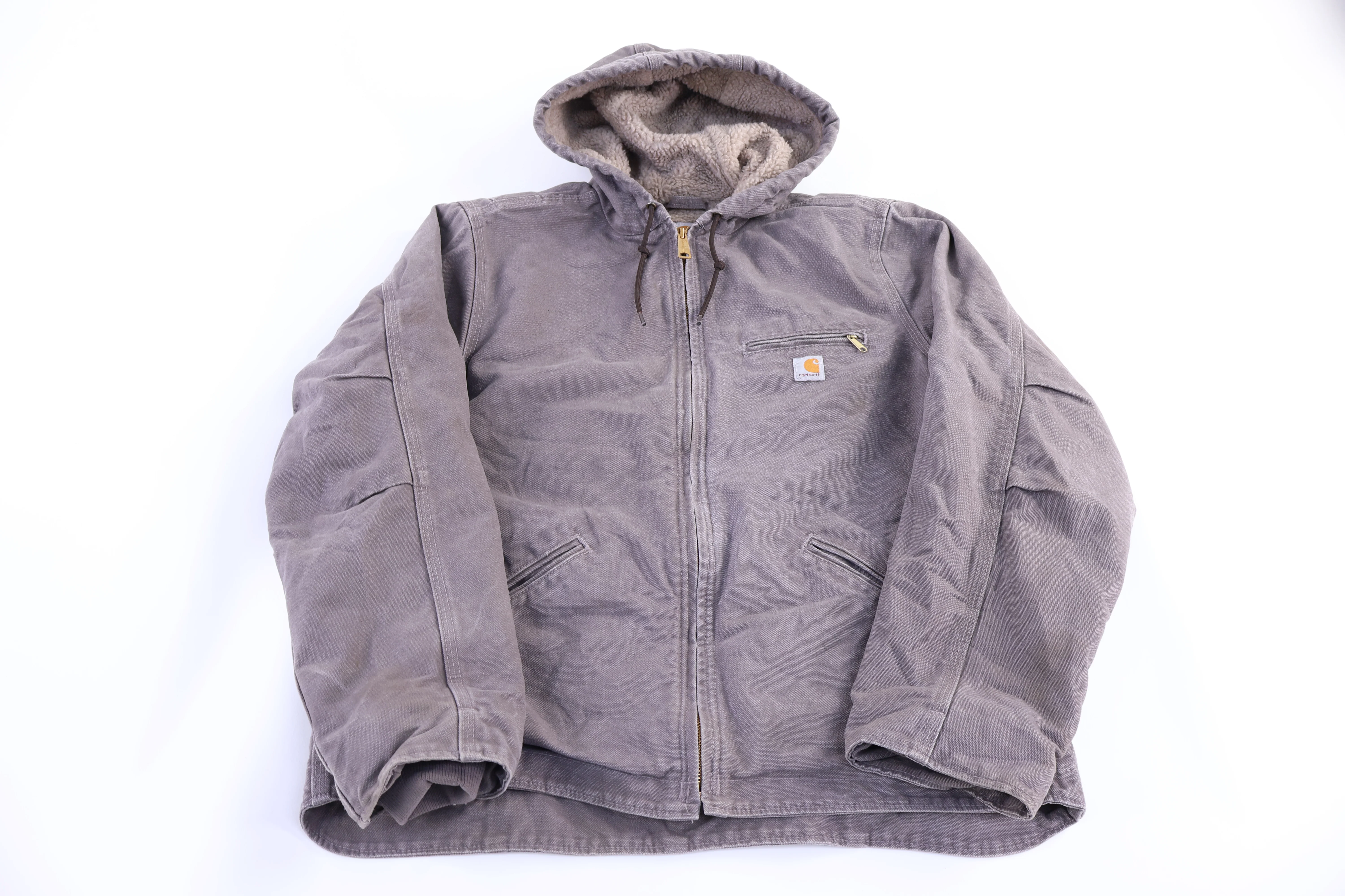 Women's Carhartt Logo Patch Sherpa Lined Jacket