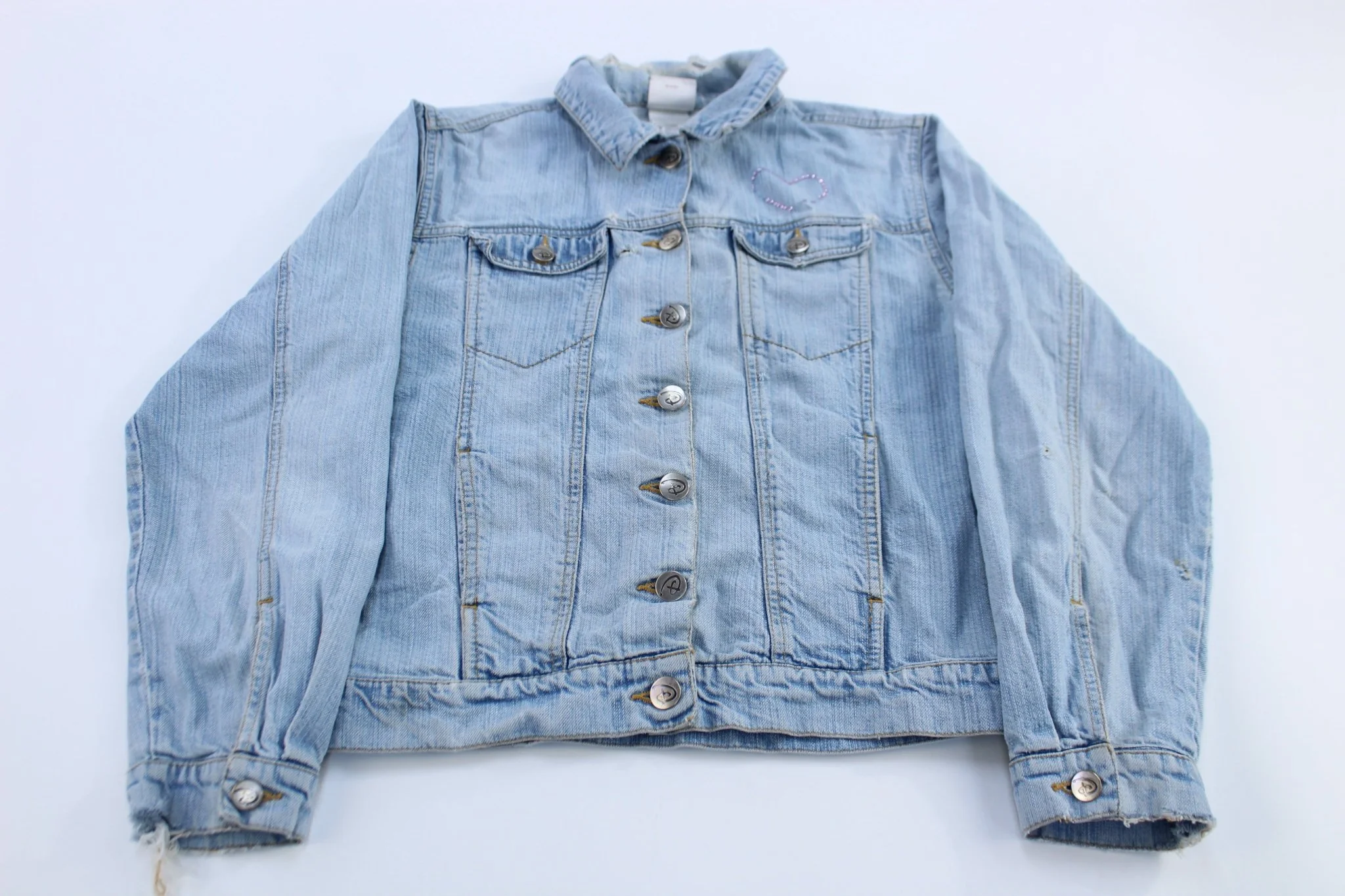 Women's Disney Mickey & Minnie Mouse Denim Jacket