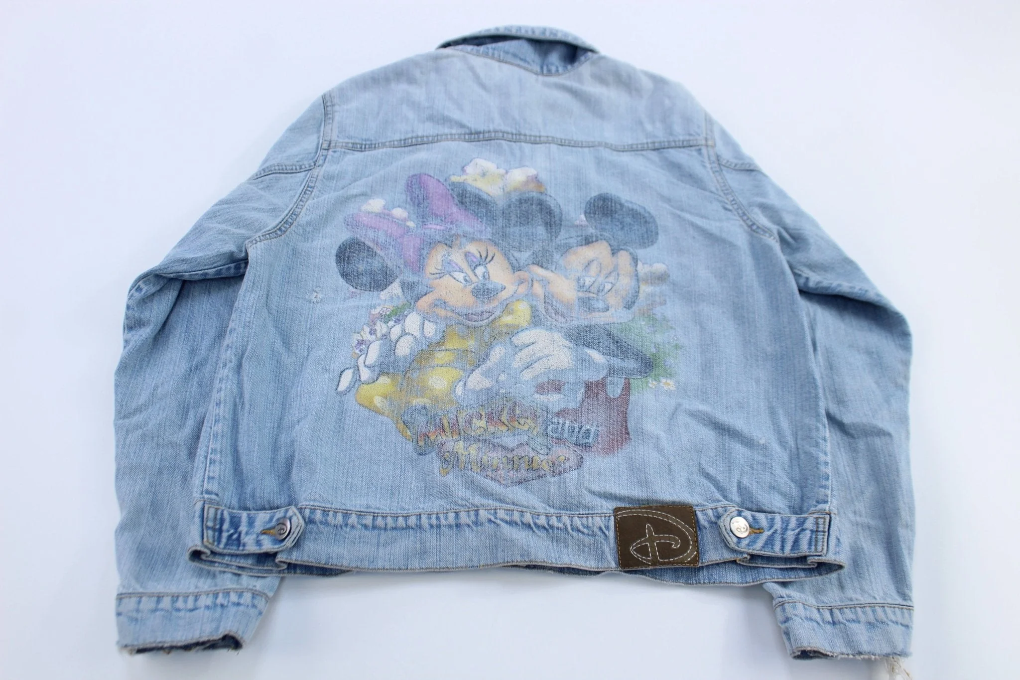 Women's Disney Mickey & Minnie Mouse Denim Jacket - Image 2