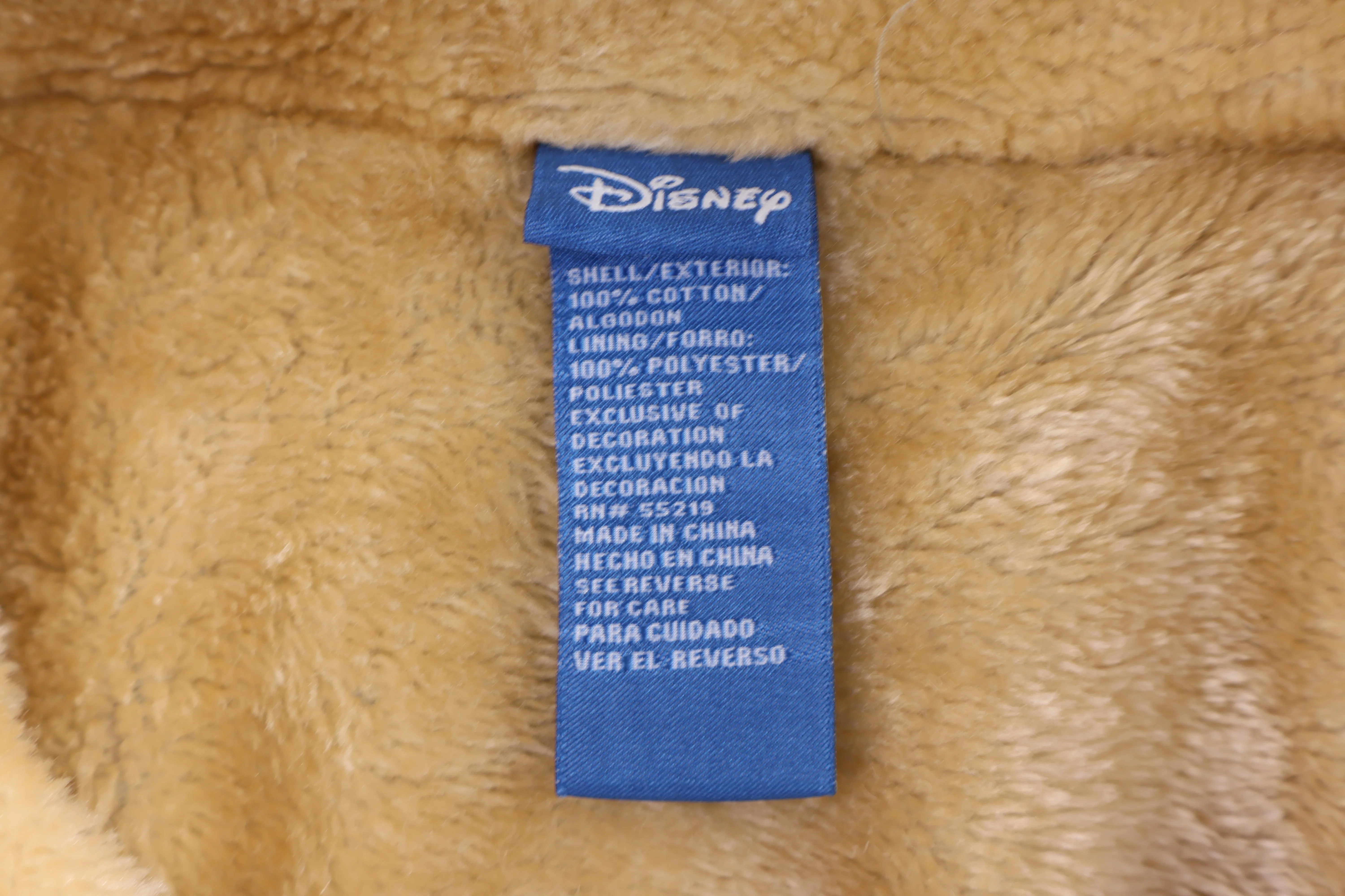 Women's Disney Mickey Mouse Fur Lined Denim Jacket - Image 3