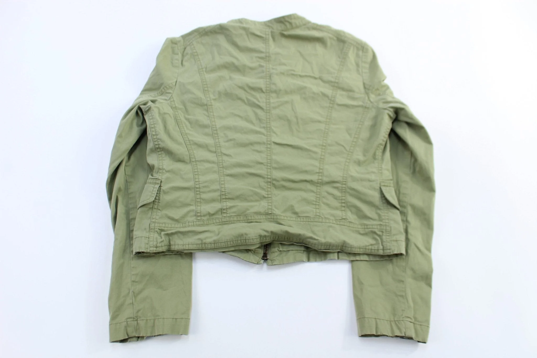 Women's GAP Green Full Zip Jacket - Image 2