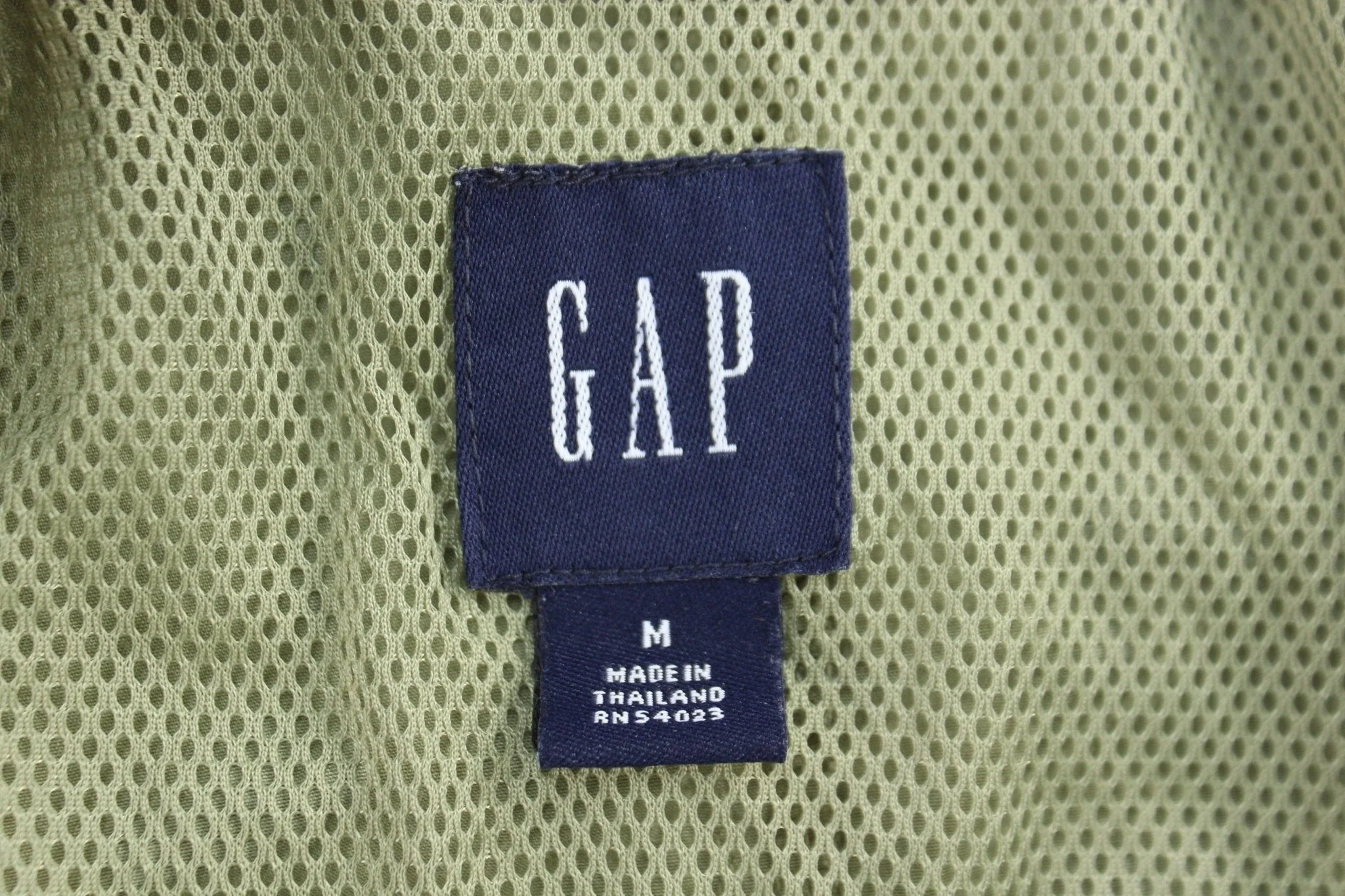 Women's GAP Green Full Zip Jacket - Image 3