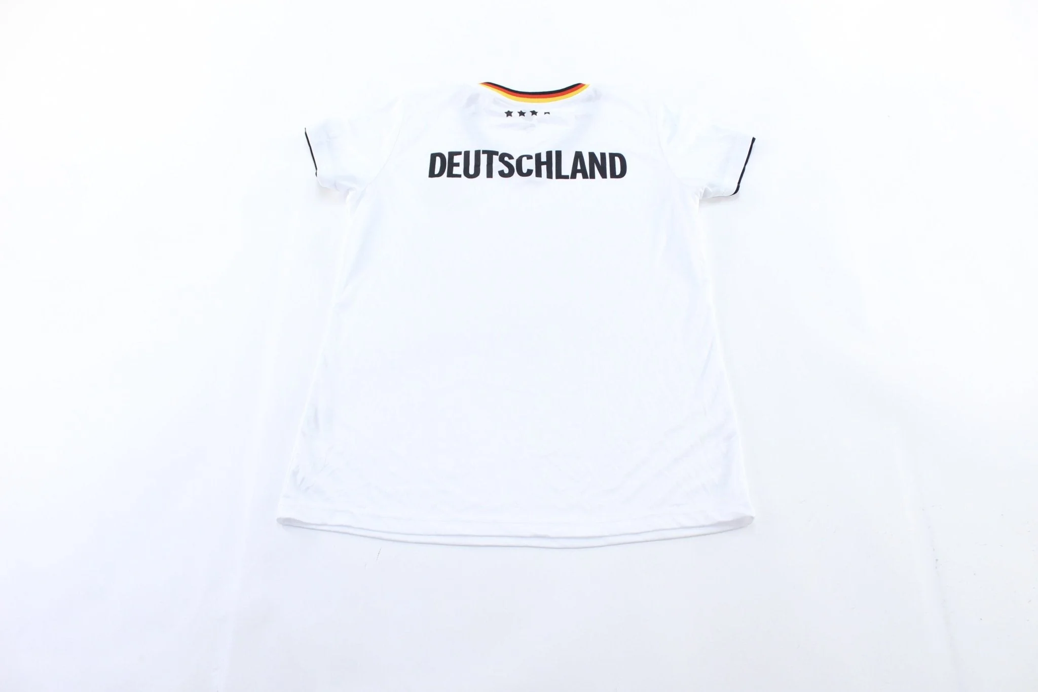 Women's Germany Embroidered Patch Soccer Jersey - Image 2