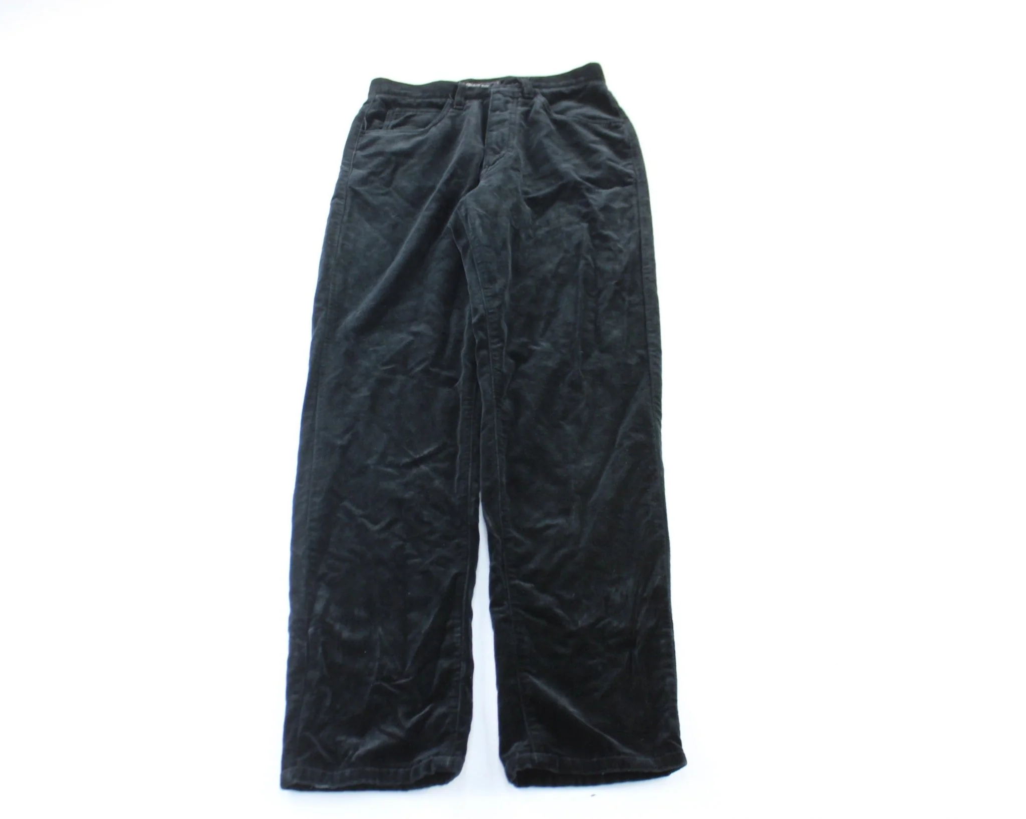 Women's Guess Black Velvet Pants