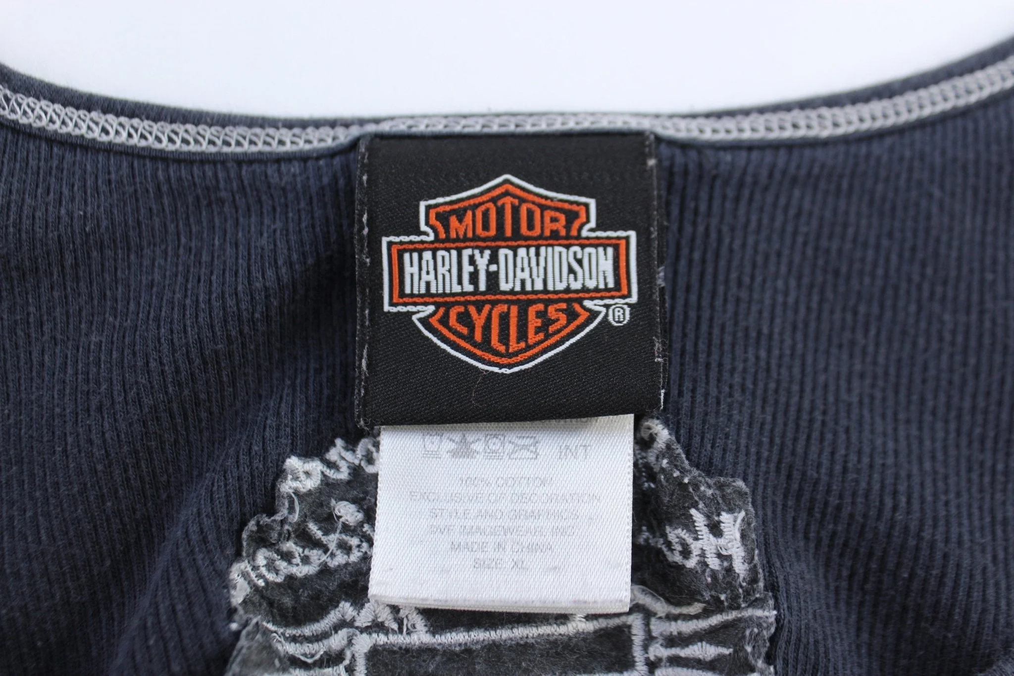 Women's Harley Davidson Embroidered Tank Top - Image 3