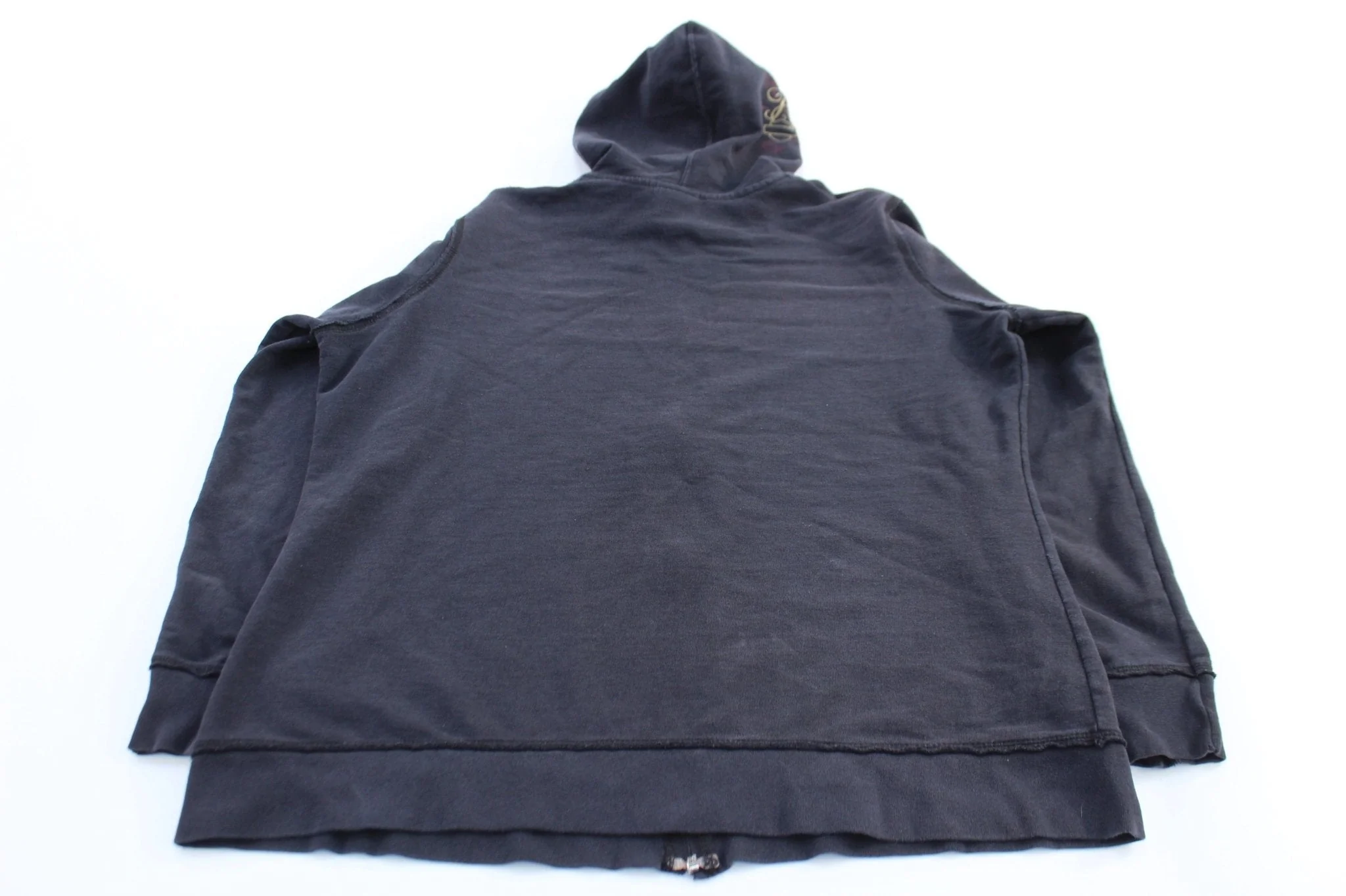 Women's Harley Davidson Motorcycles Black Full Zip Hoodie - Image 2