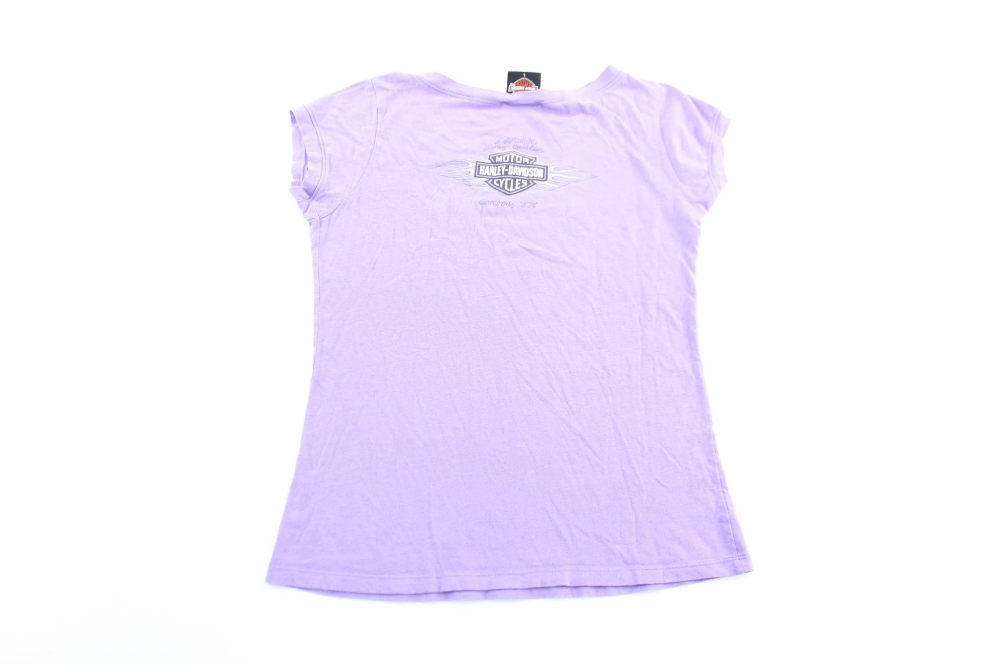 Women's Harley Davidson Motorcycles Conroe, Texas T-Shirt - Image 2