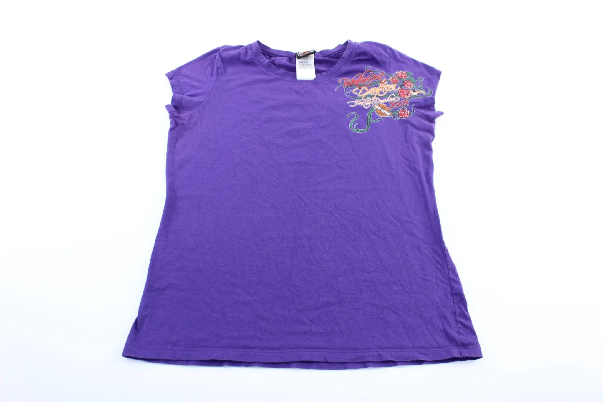 Women's Harley Davidson Motorcycles Daytona Beach, Florida T-Shirt