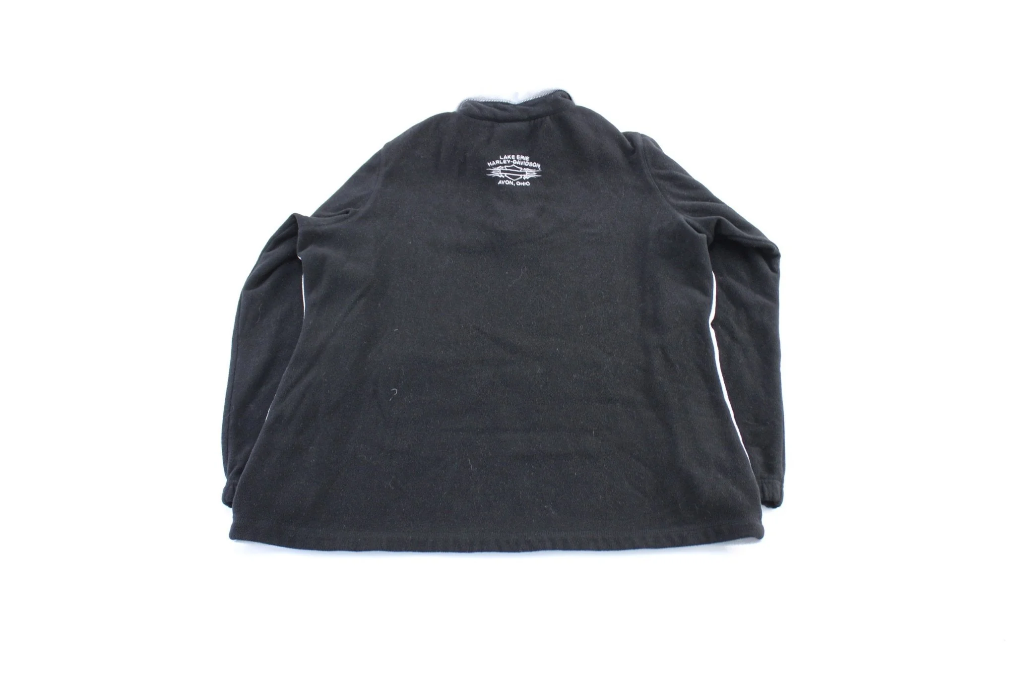 Women's Harley Davidson Motorcycles Embroidered Fleece Pullover - Image 2