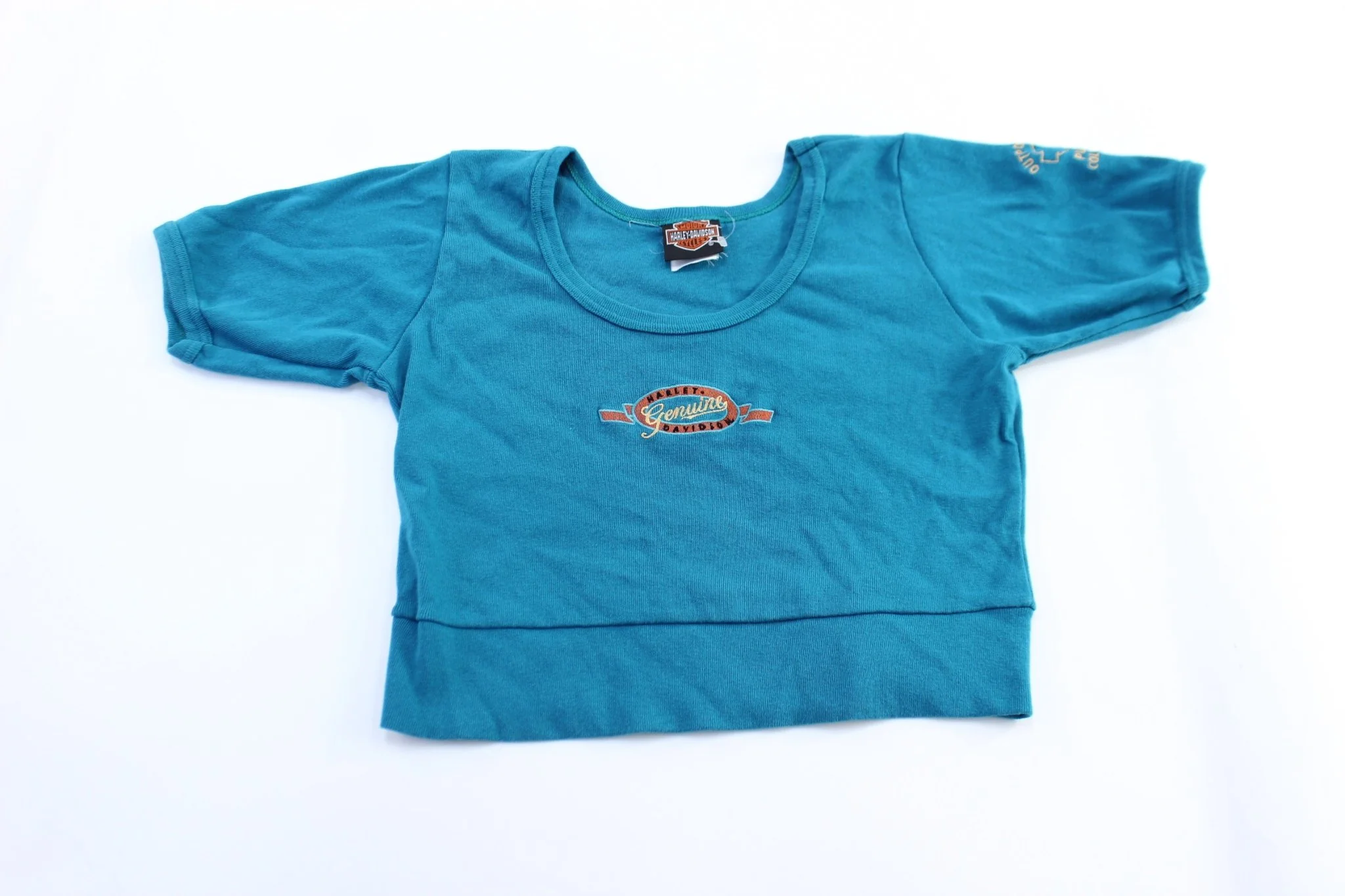Women's Harley Davidson Motorcycles Embroidered Pueblo, Colorado T-Shirt