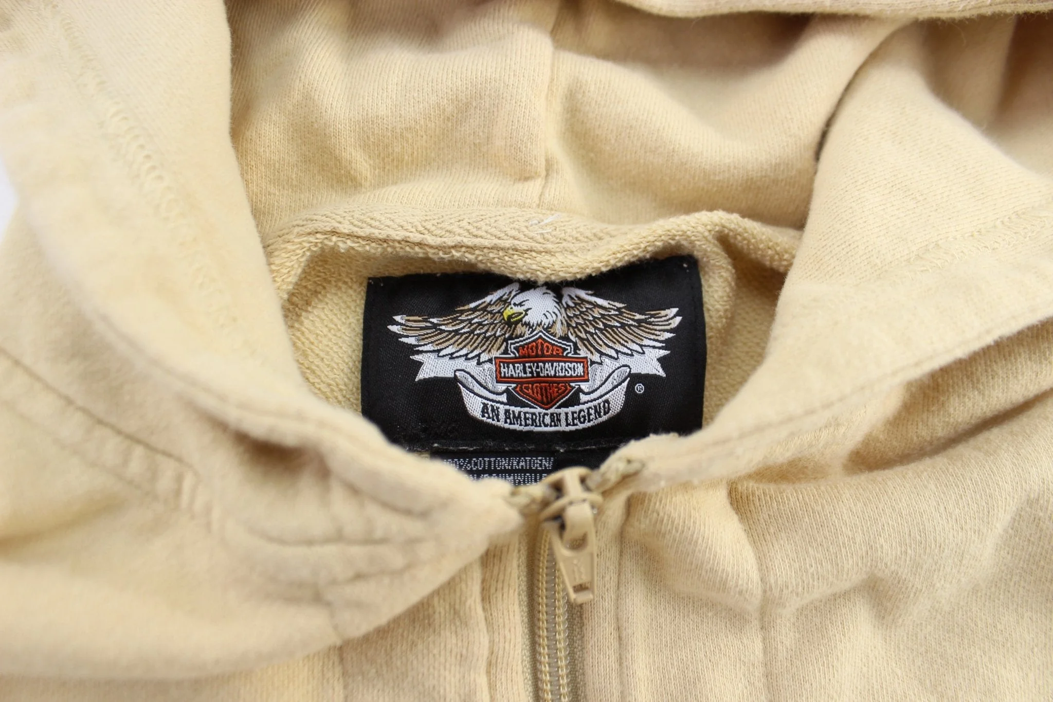 Women's Harley Davidson Motorcycles Embroidered Zip Up Hoodie - Image 3