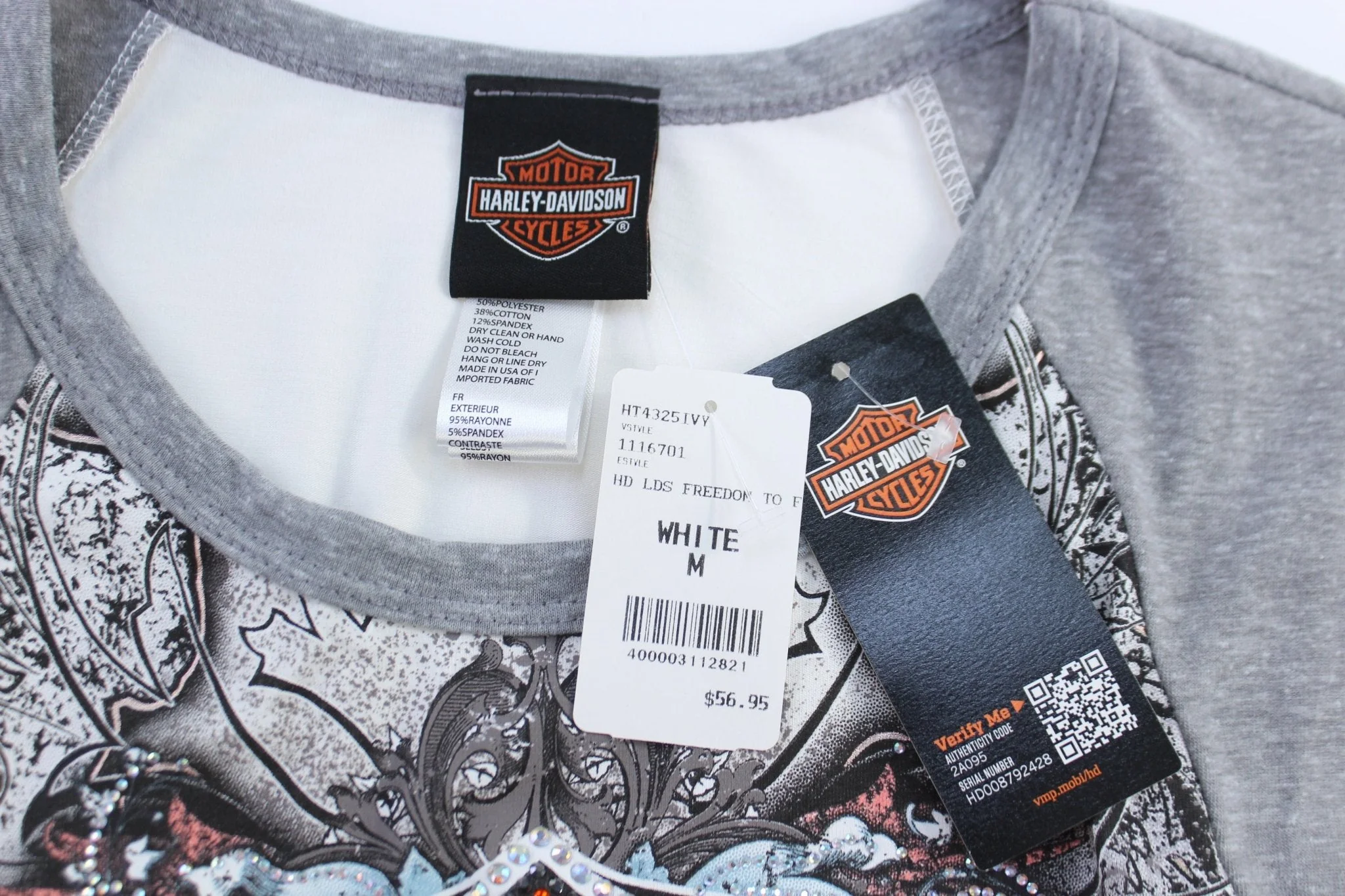 Women's Harley Davidson Motorcycles Freedom Tank Top - Image 3