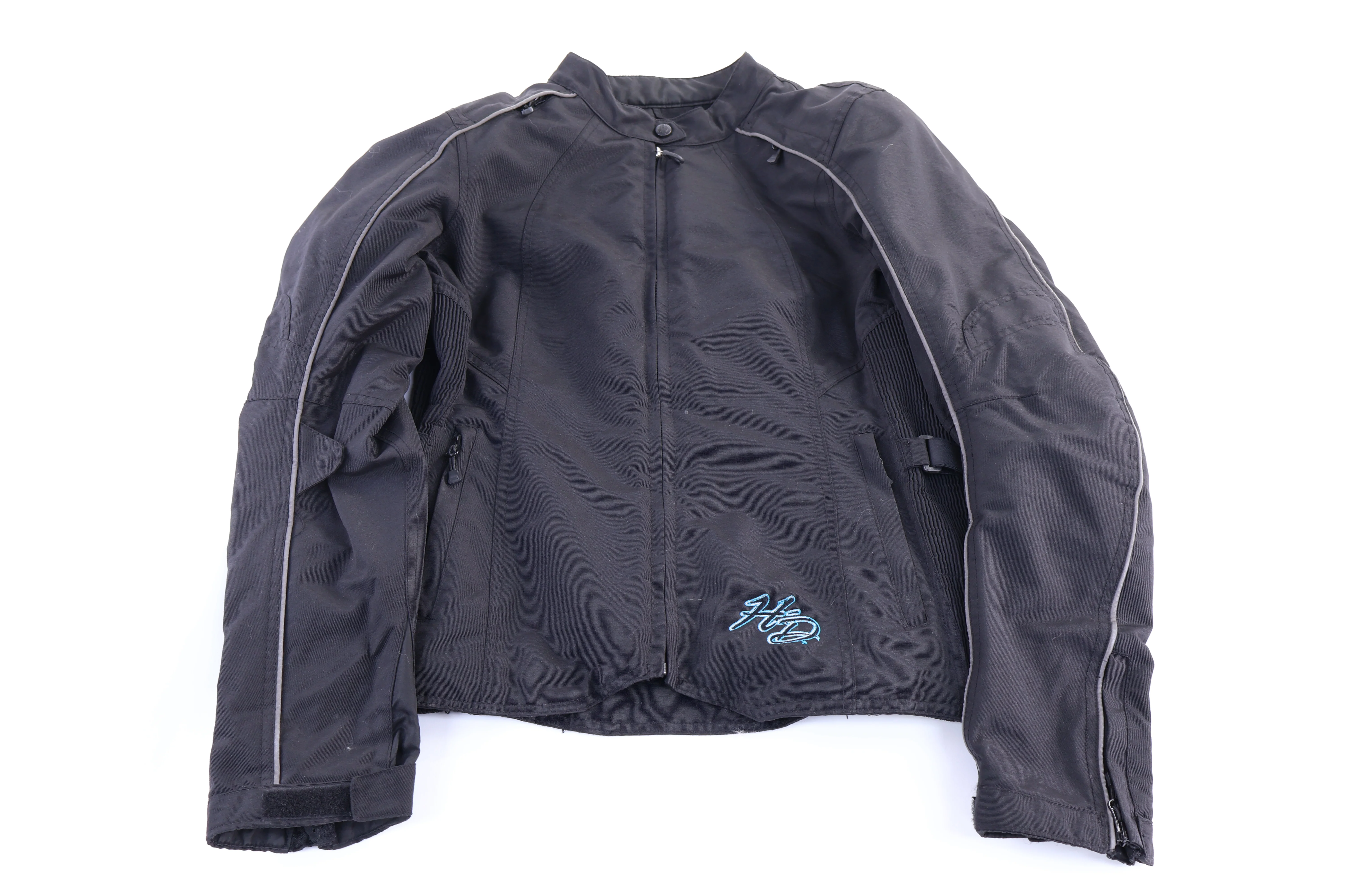Women's Harley Davidson Motorcycles Full Zip Biker Jacket
