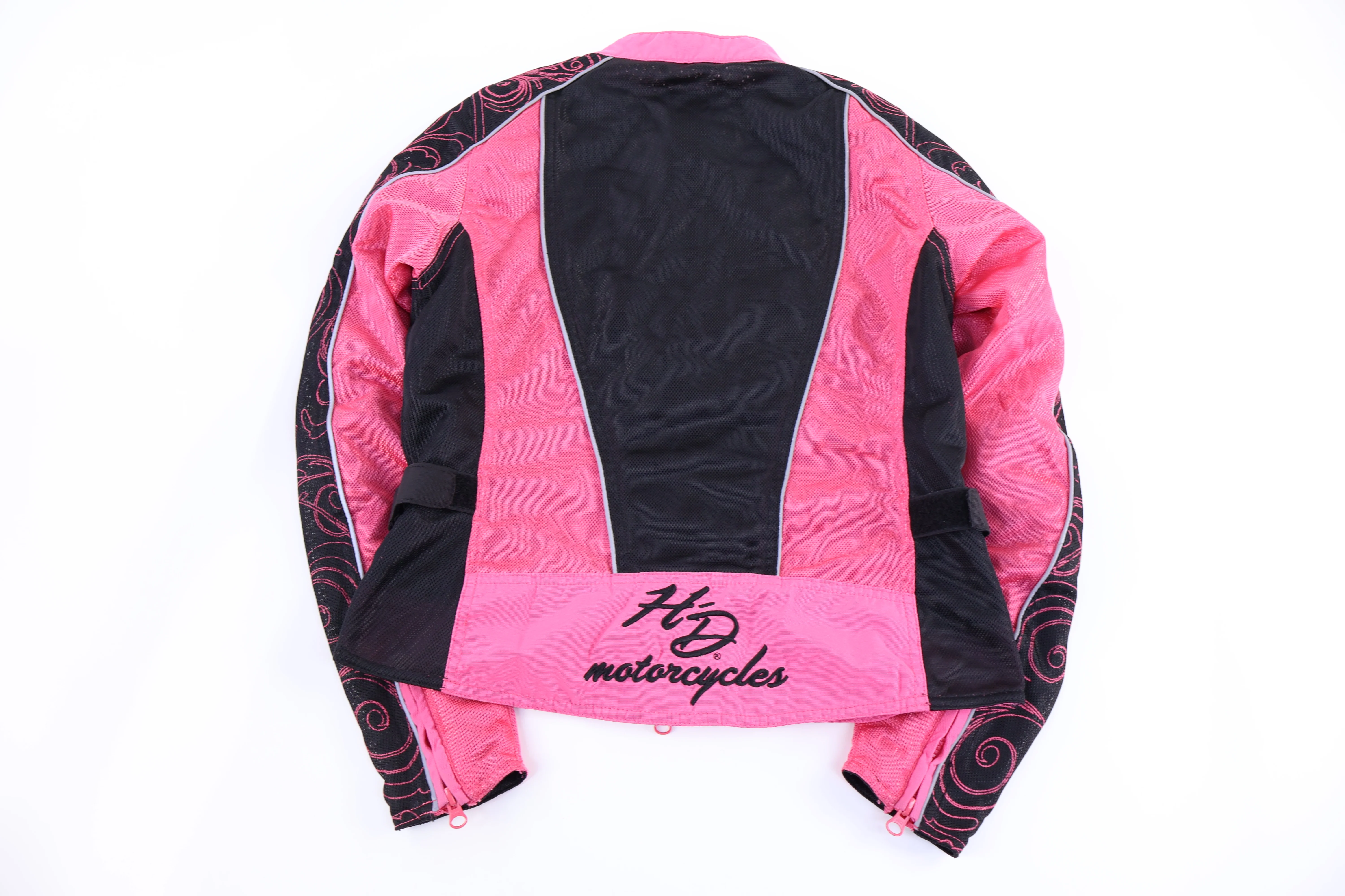 Women's Harley Davidson Motorcycles Full Zip Biker Jacket - Image 2