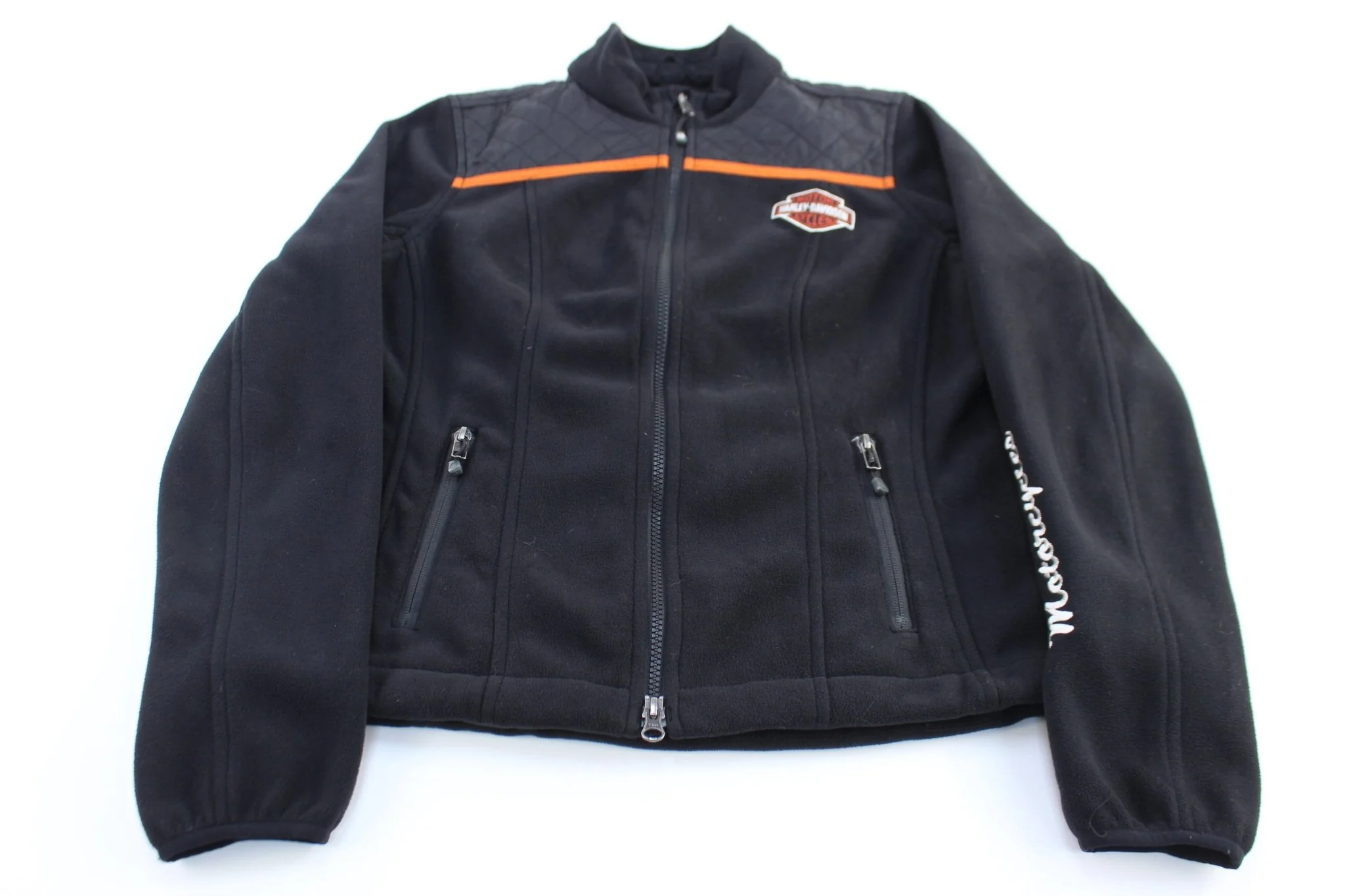 Women's Harley Davidson Motorcycles Full Zip Fleece Jacket