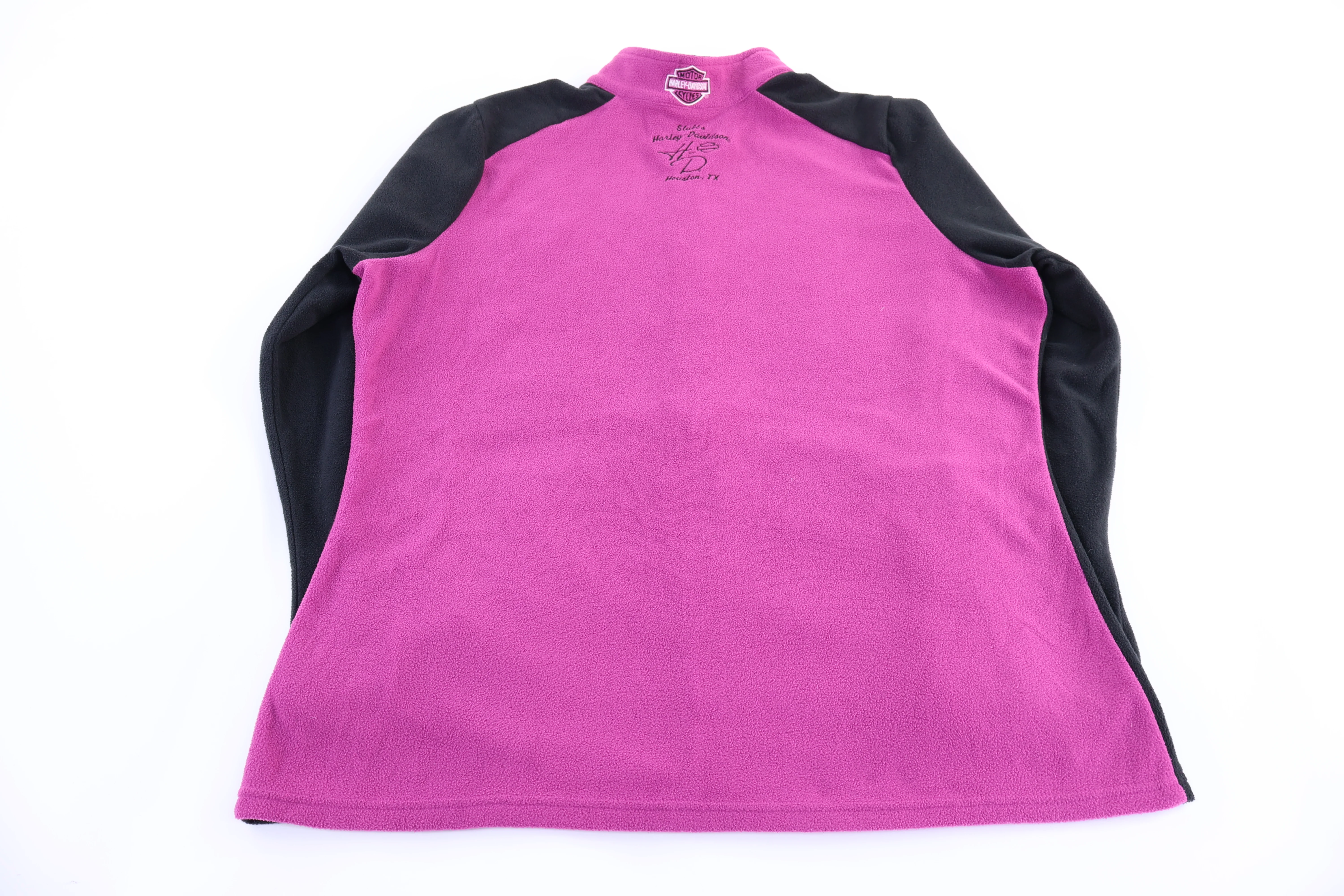 Women's Harley Davidson Motorcycles Full Zip Fleece Sweater - Image 3