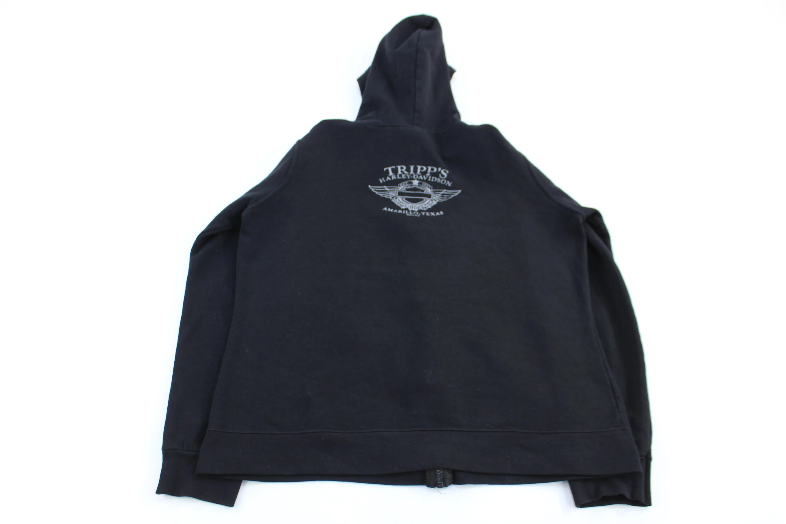 Women's Harley Davidson Motorcycles Full Zip Hoodie - Image 2