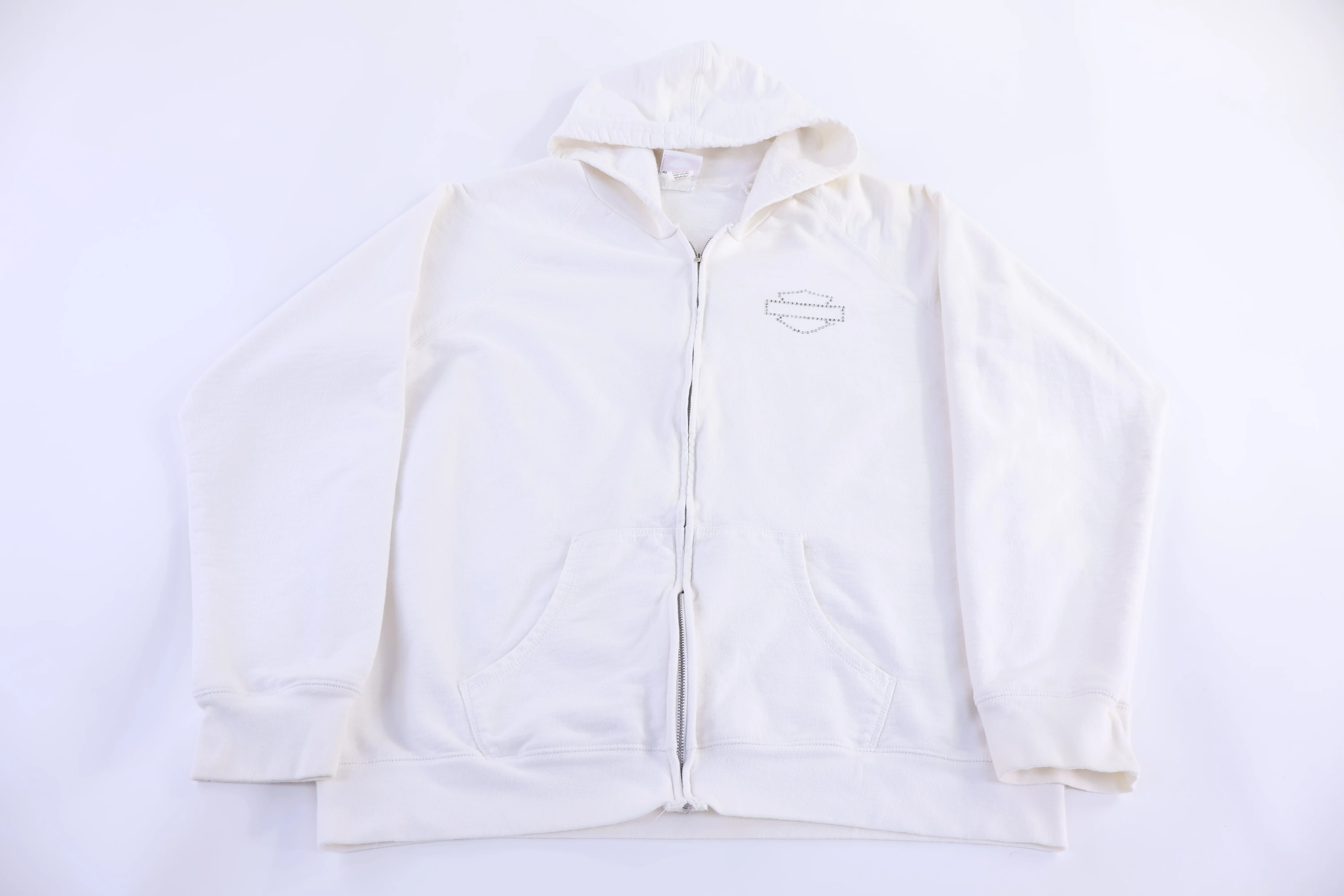 Women's Harley Davidson Motorcycles Full Zip Hoodie - Image 2