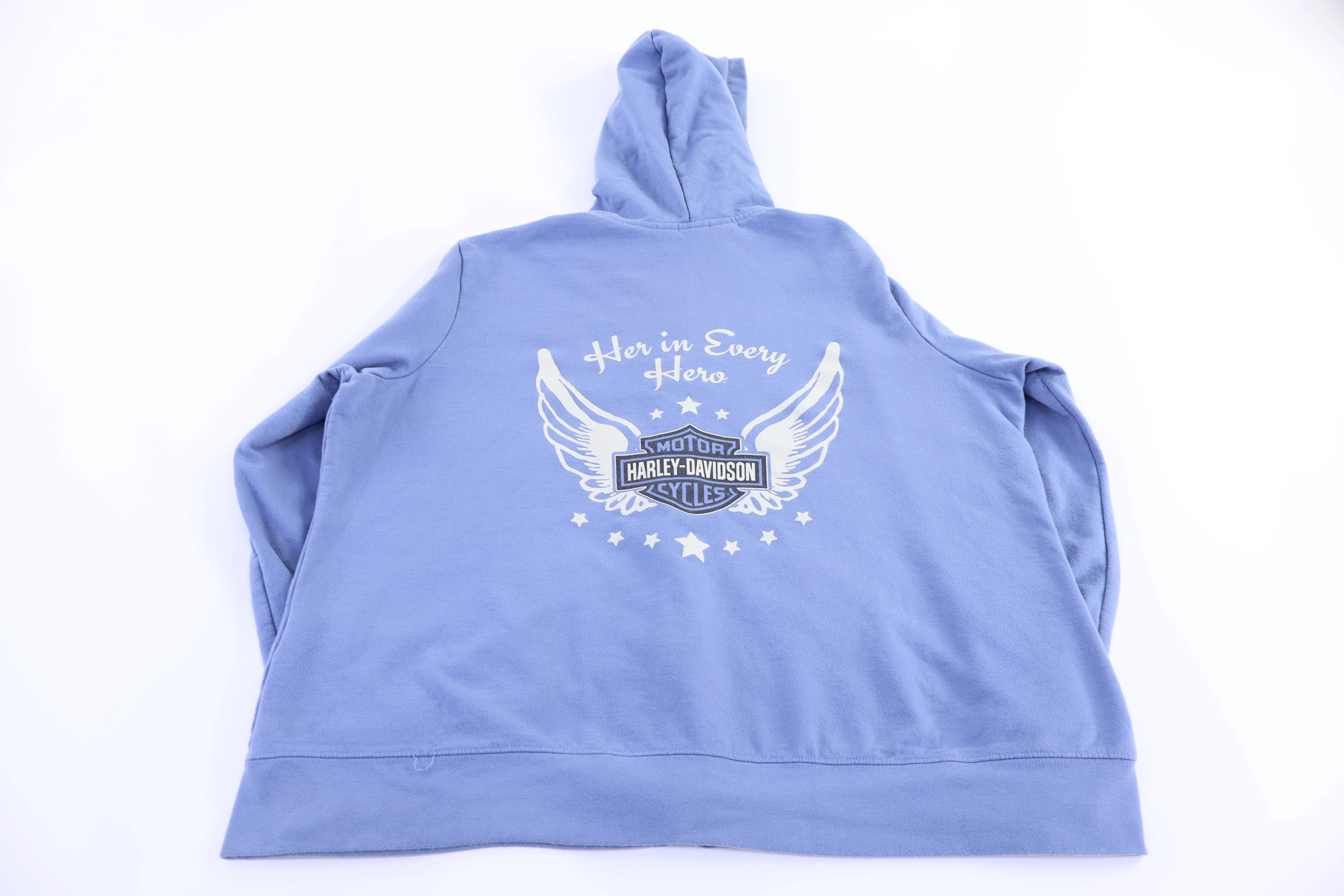Women's Harley Davidson Motorcycles Full Zip Hoodie - Image 2