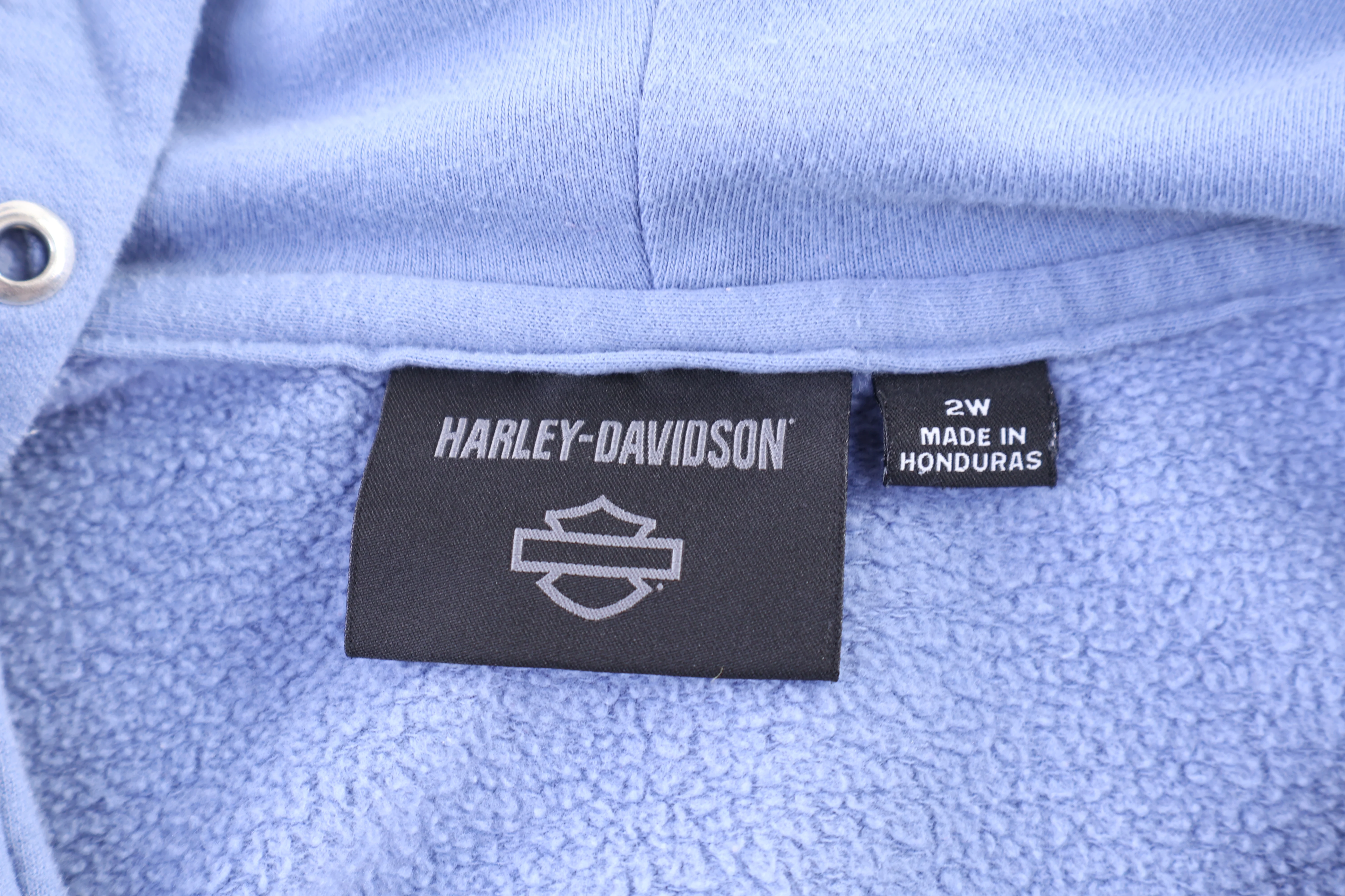 Women's Harley Davidson Motorcycles Full Zip Hoodie - Image 4