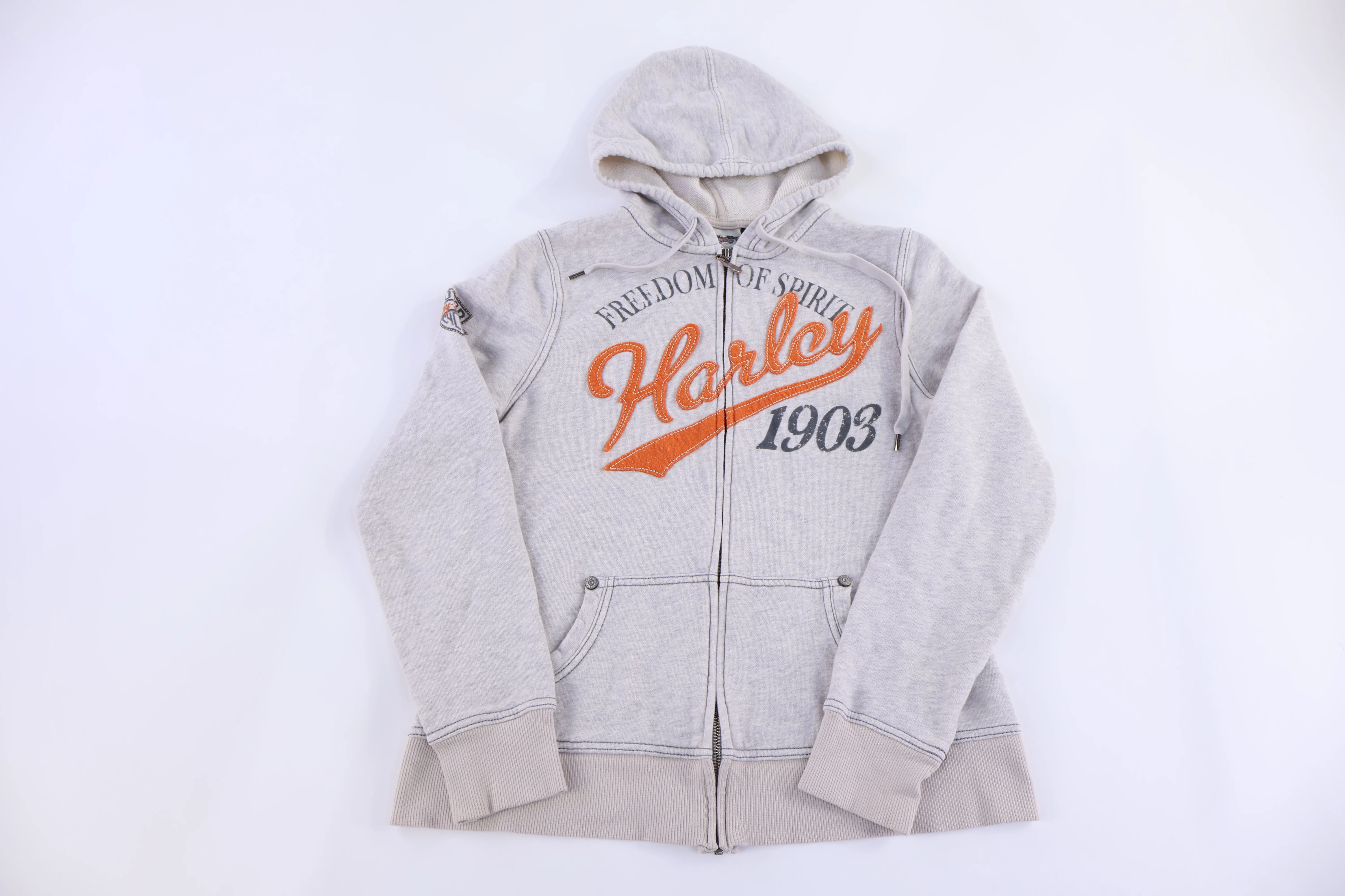 Women's Harley Davidson Motorcycles Full Zip Hoodie