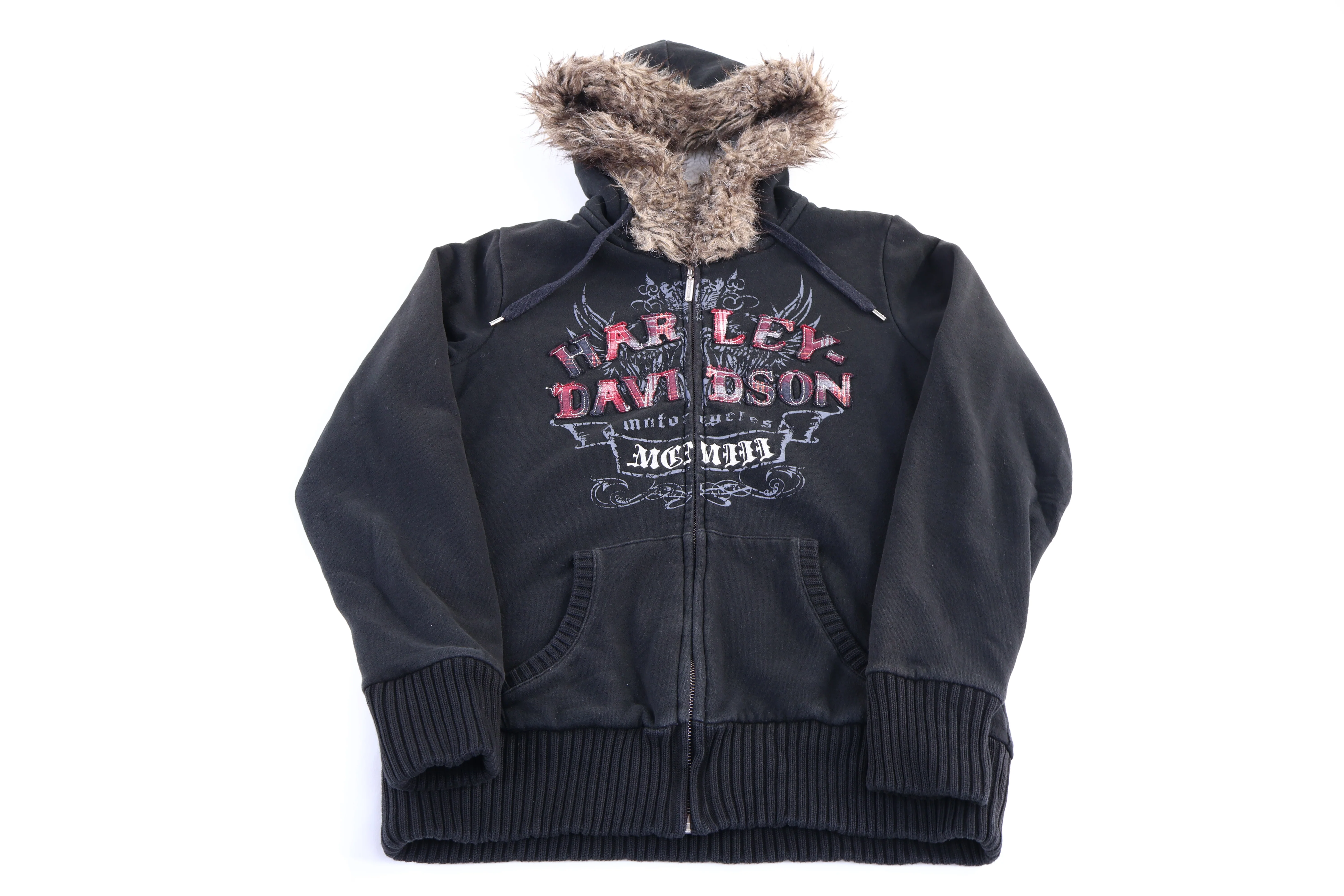 Women's Harley Davidson Motorcycles Full Zip Jacket