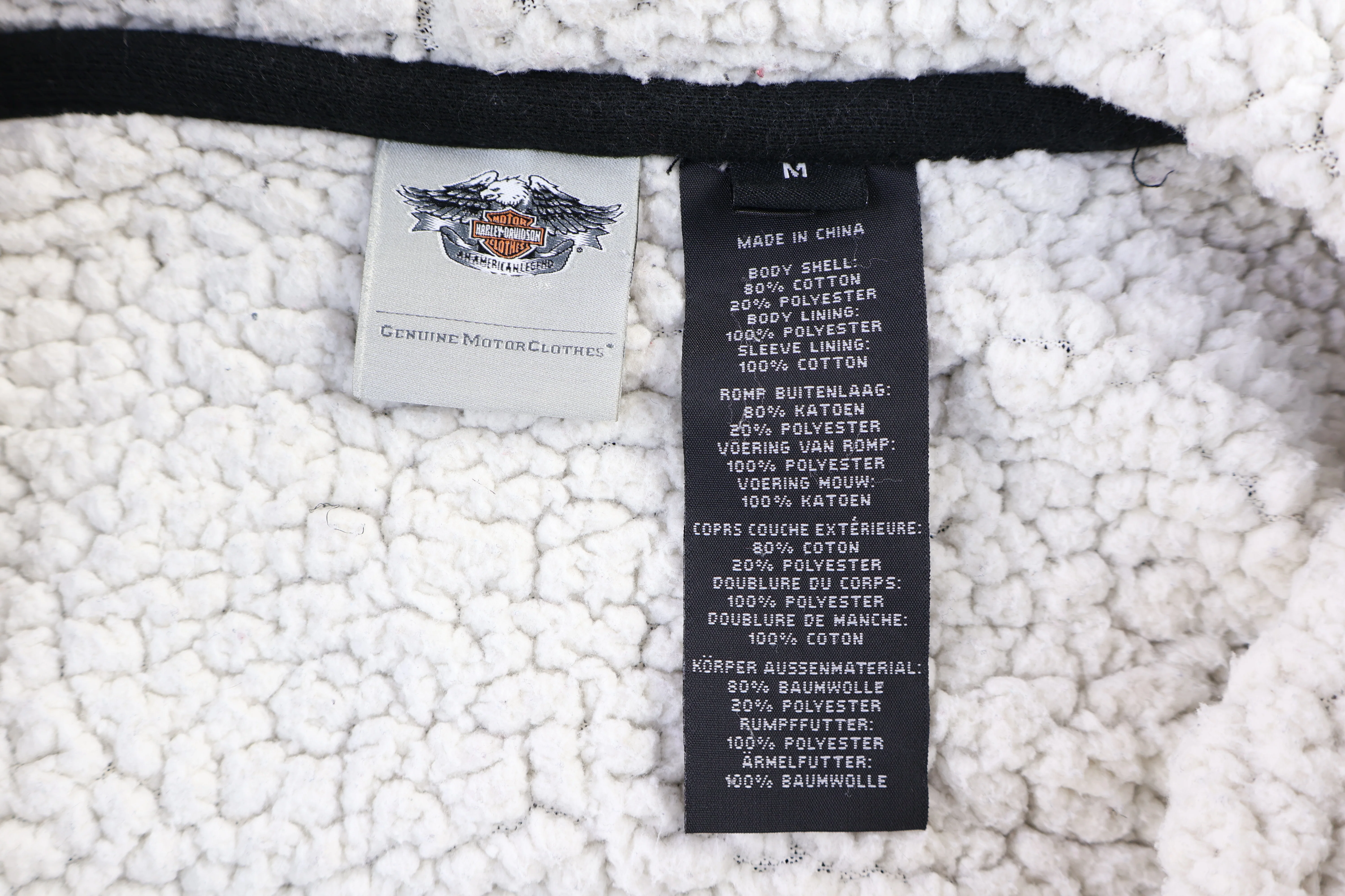 Women's Harley Davidson Motorcycles Full Zip Jacket - Image 3