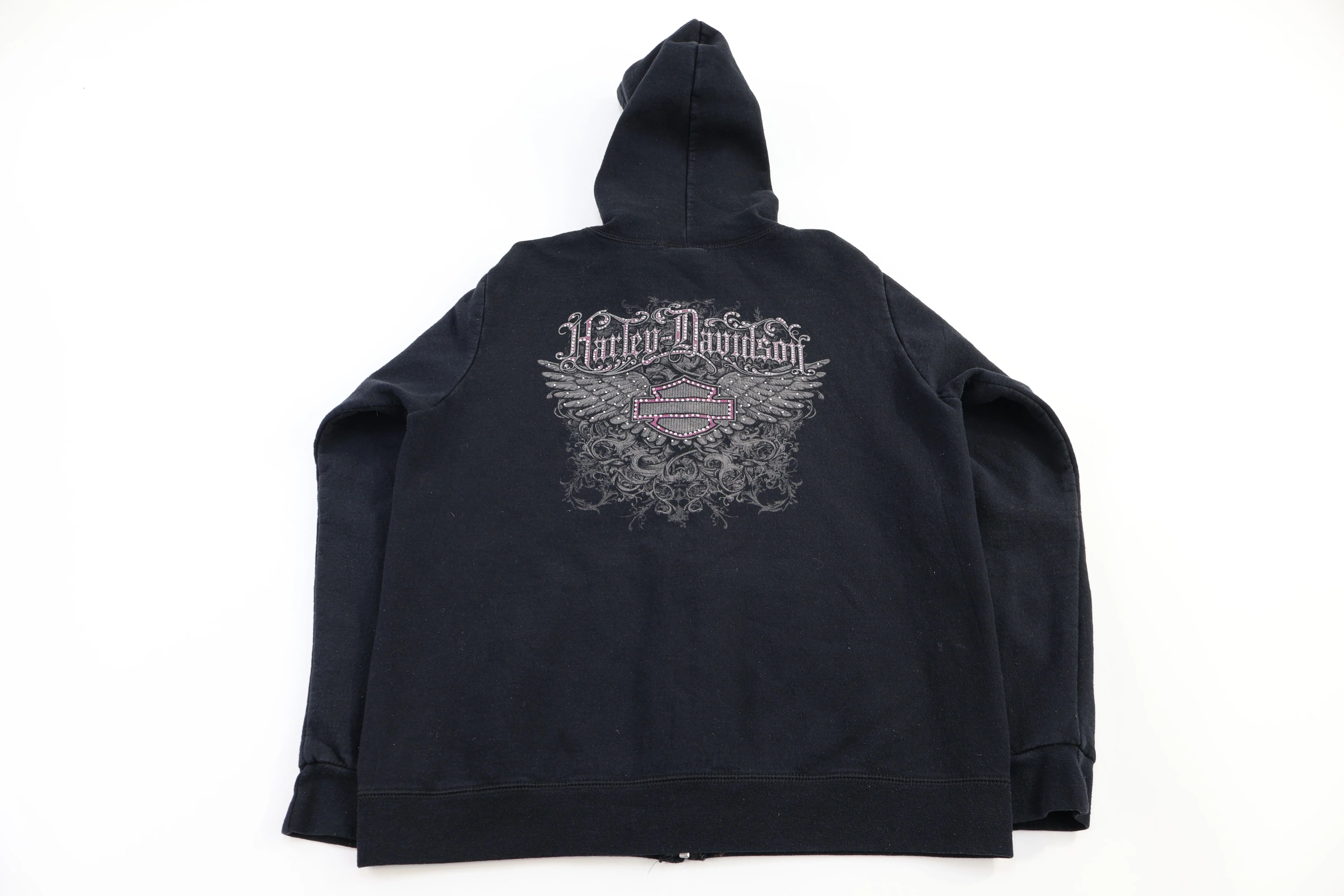 Women's Harley Davidson Motorcycles Full Zip Jacket - Image 2