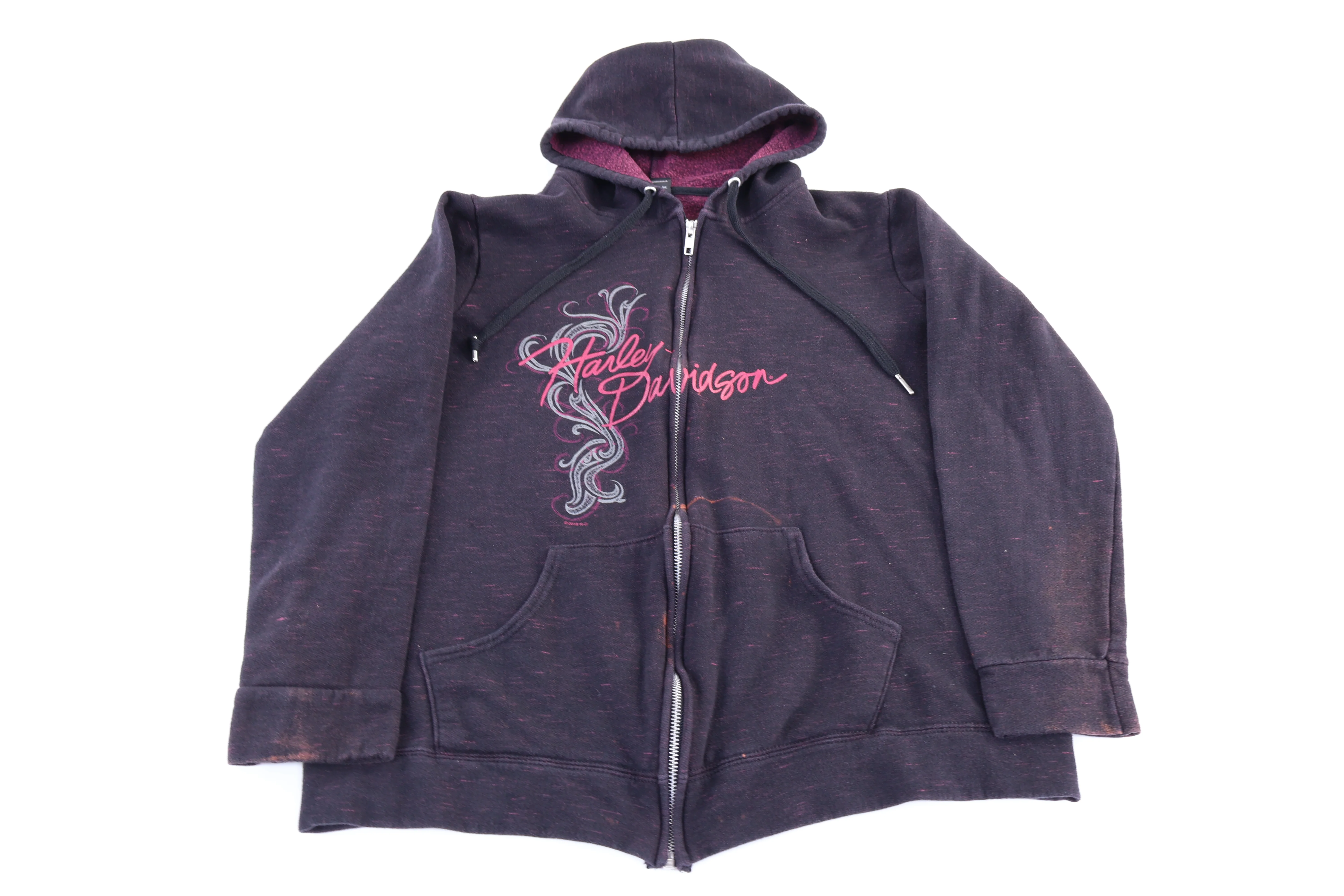 Women's Harley Davidson Motorcycles Full Zip Jacket