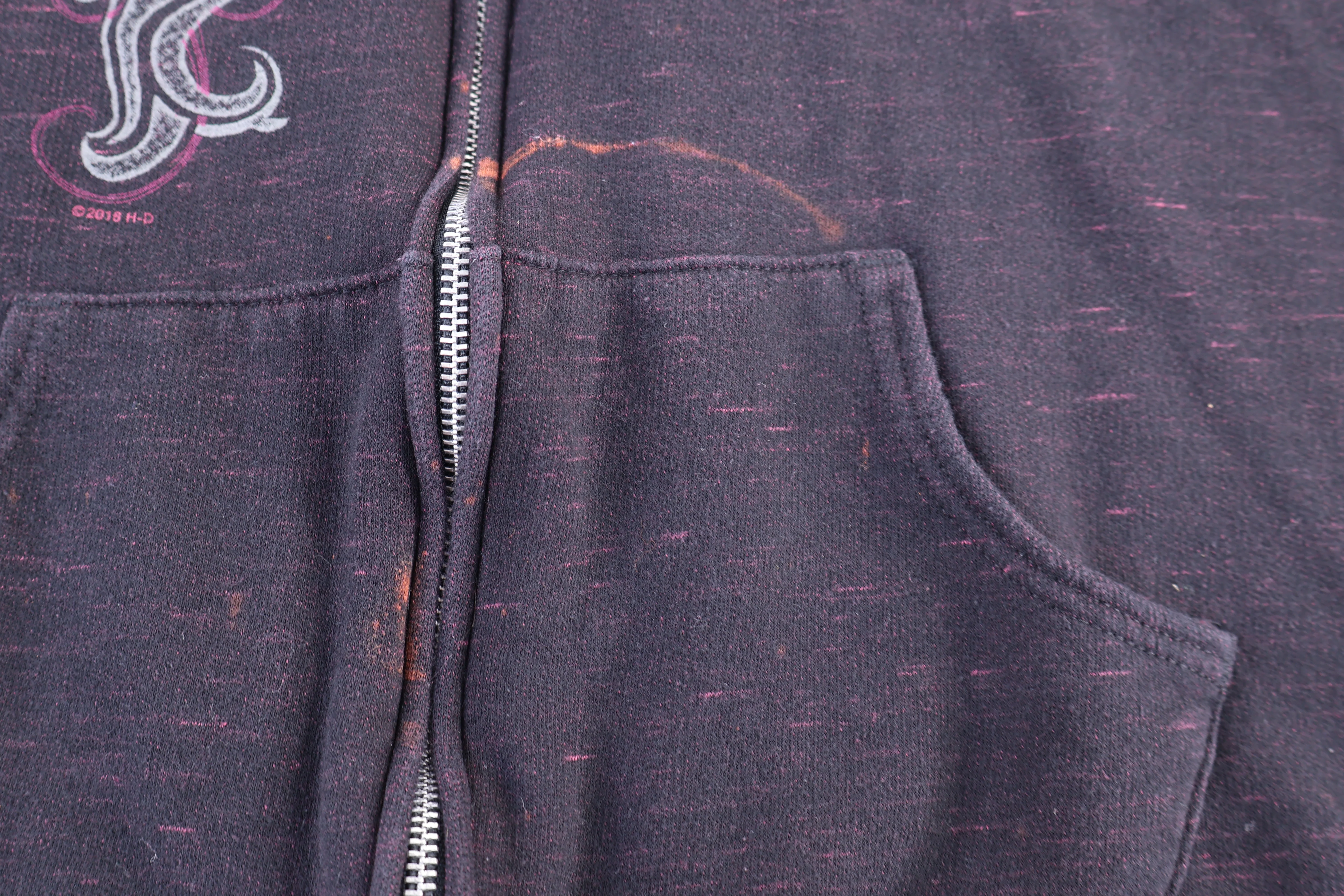 Women's Harley Davidson Motorcycles Full Zip Jacket - Image 3