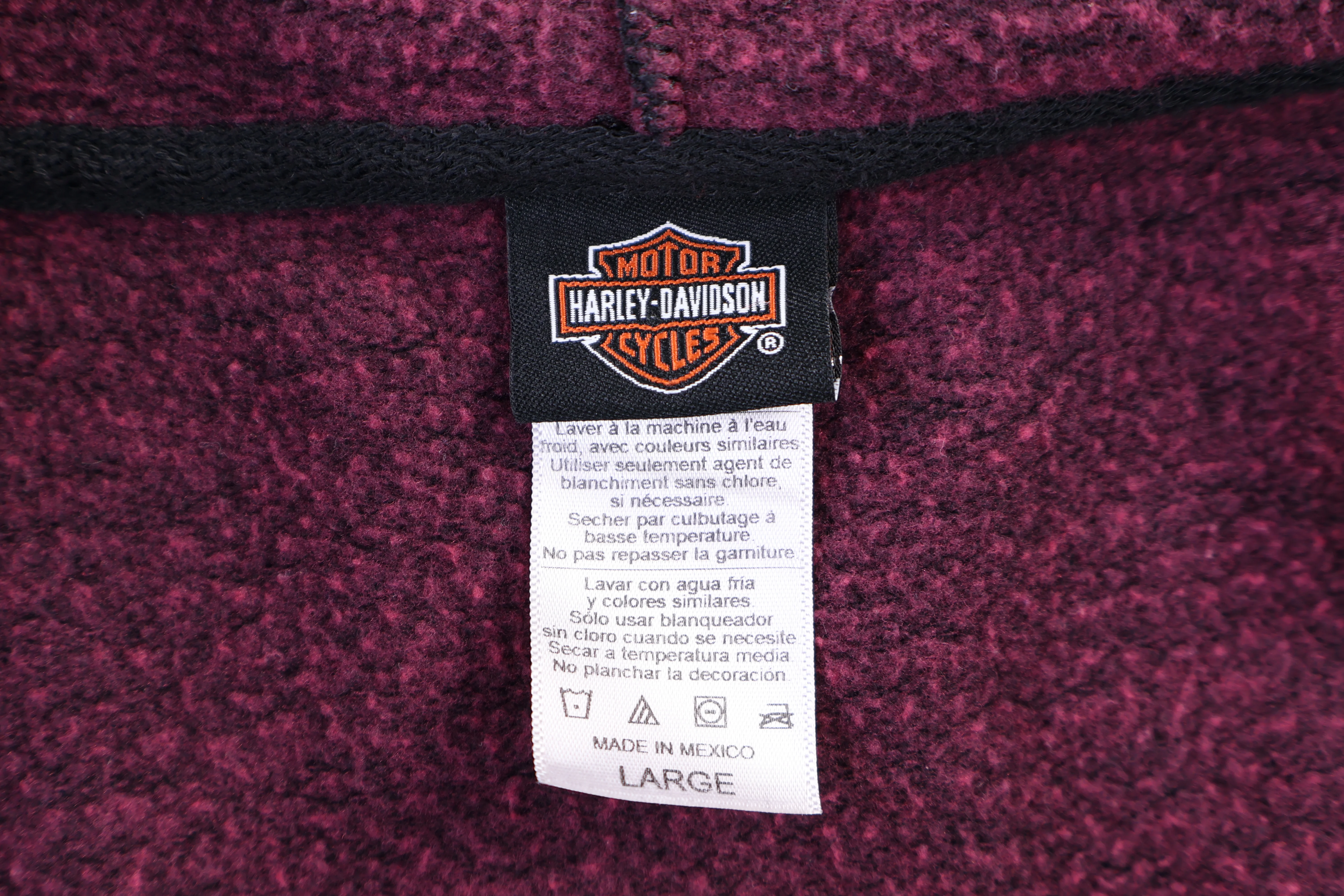 Women's Harley Davidson Motorcycles Full Zip Jacket - Image 4