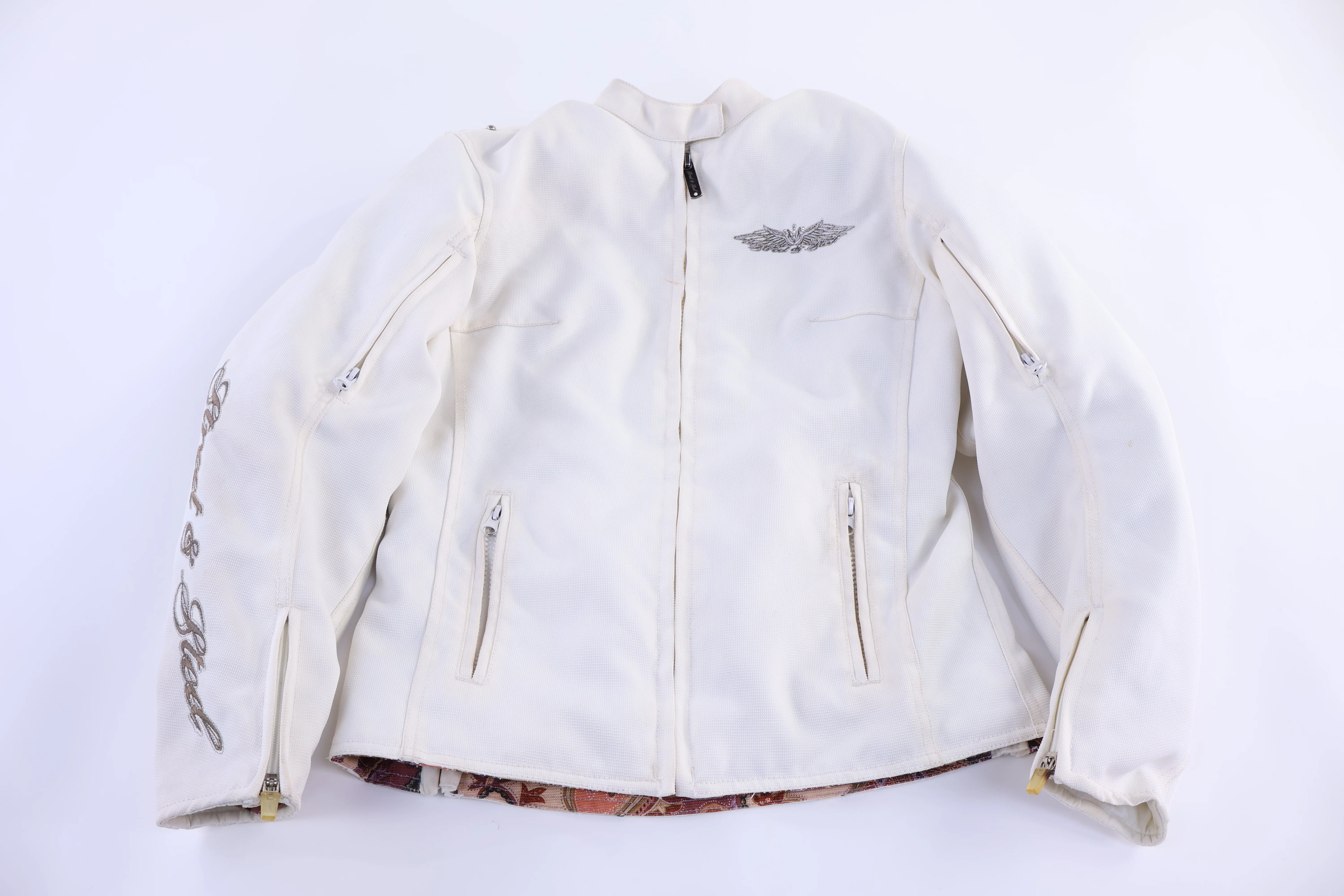 Women's Harley Davidson Motorcycles Full Zip Jacket